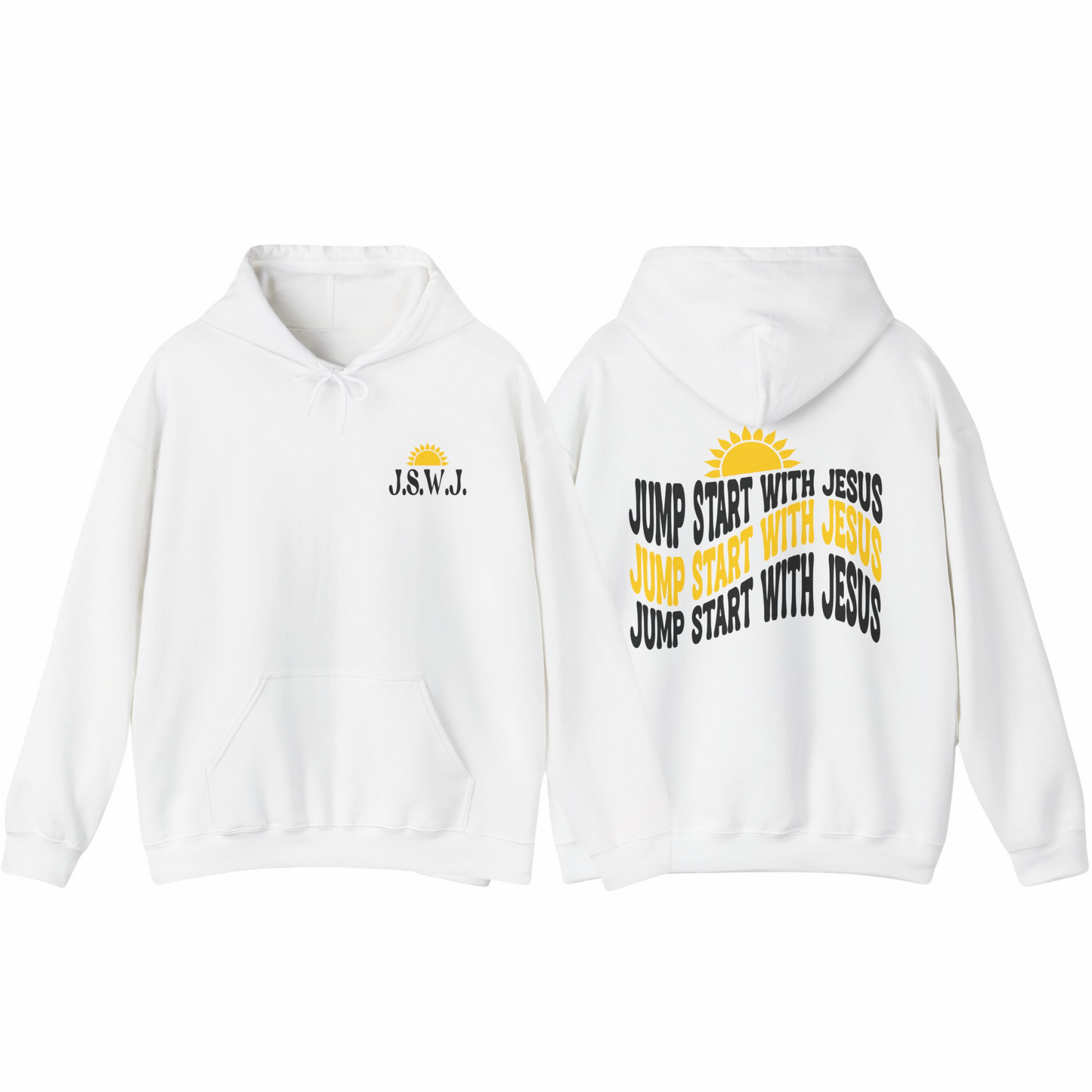 Unisex Wavy Jump Start Hoodie WN