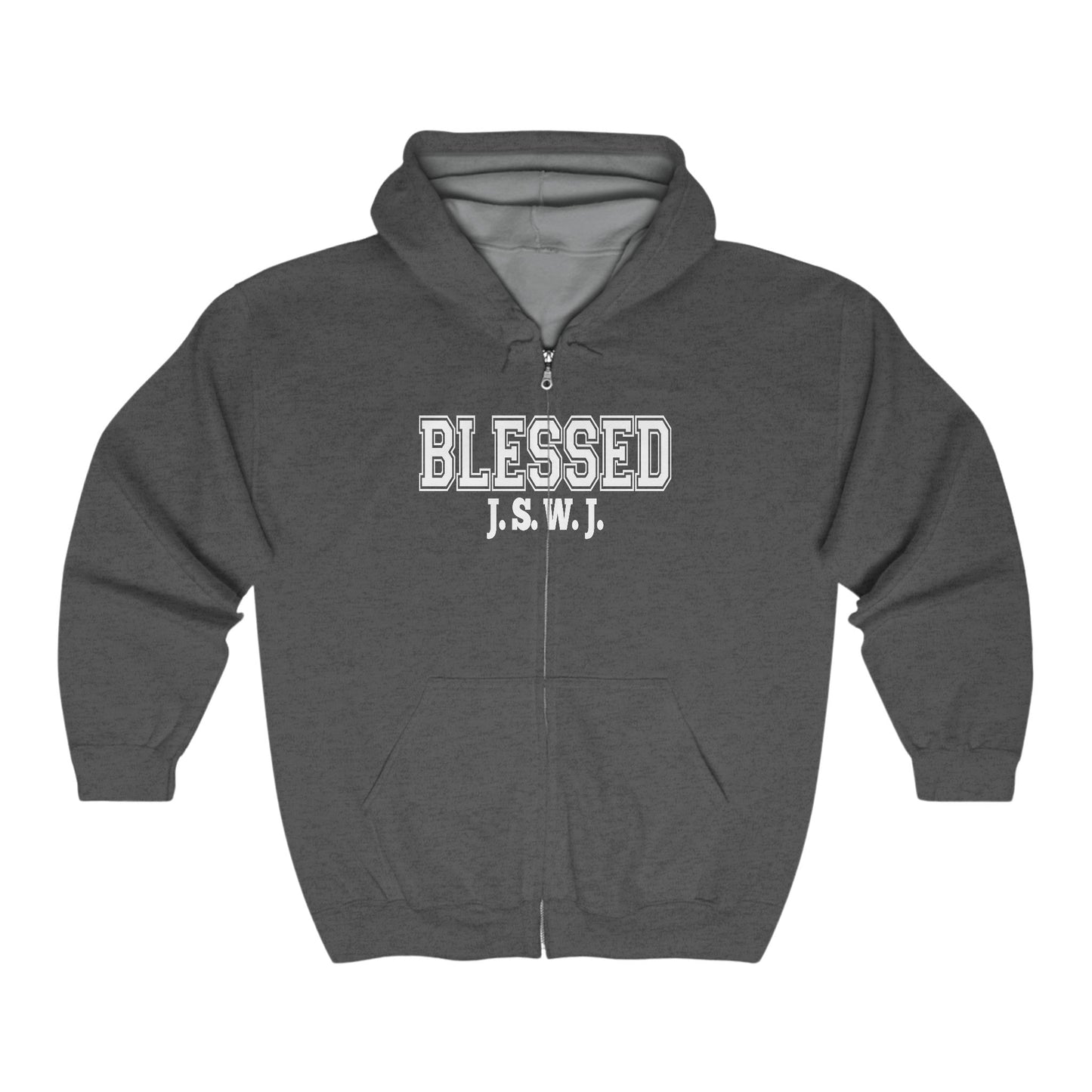 Blessed Unisex Full Zip Hoodie