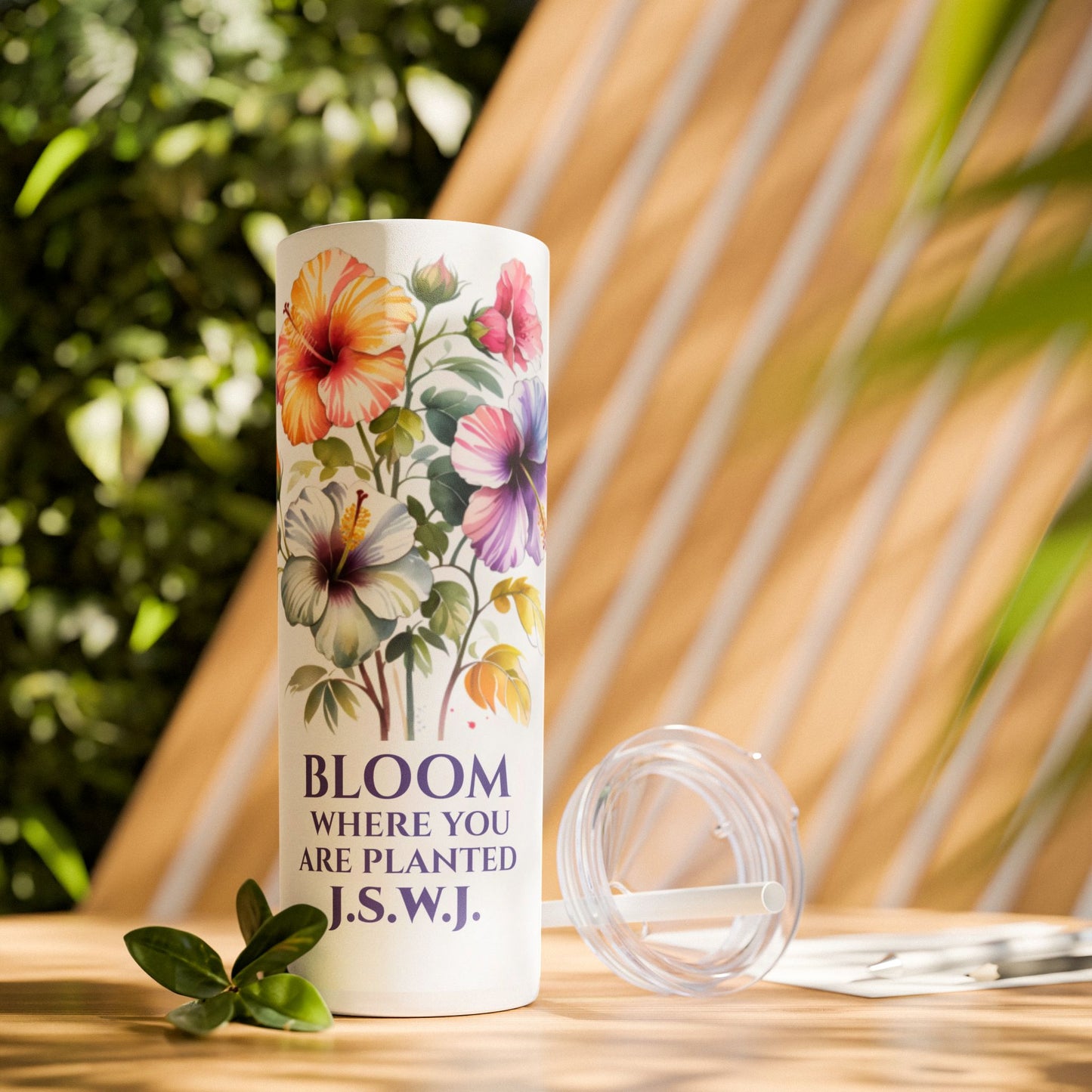 Bloom Where You Are Planted Tumbler