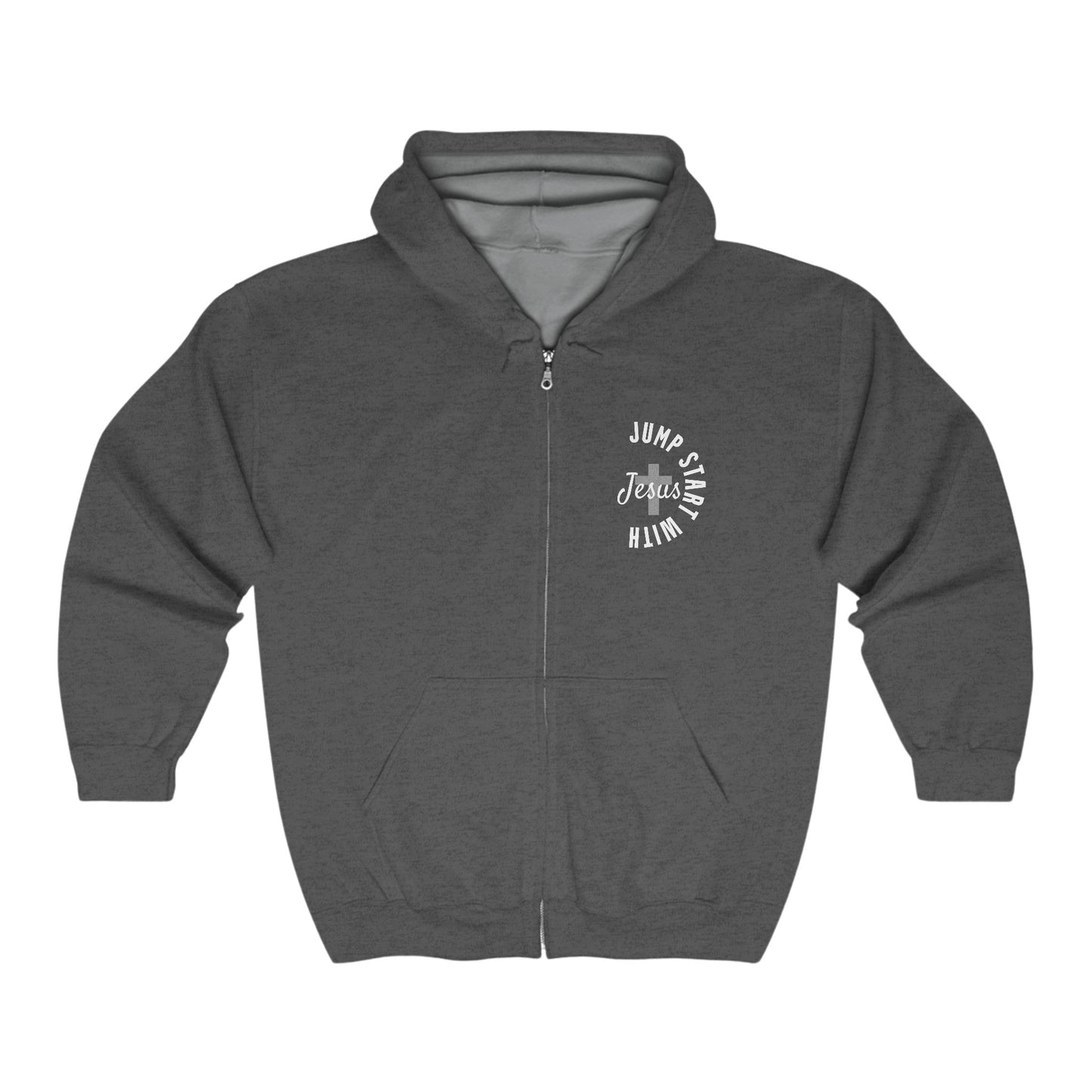 Jumpstart SIMI Circle Unisex Full Zip Hoodie