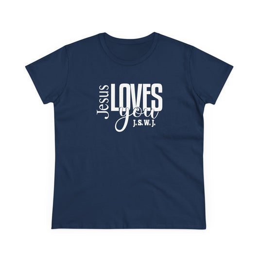 Women's Jesus Loves You Tee