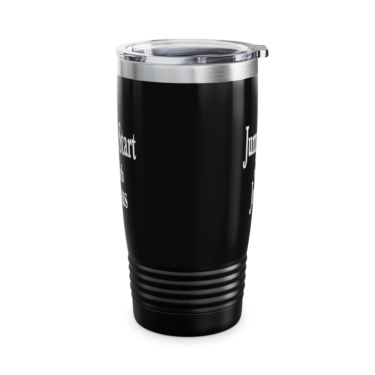 Jump Start With Jesus Tumbler, 20oz