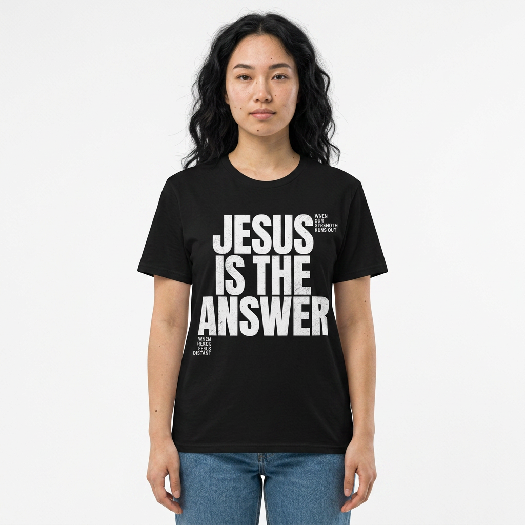 Jesus Is The Answer T-Shirt