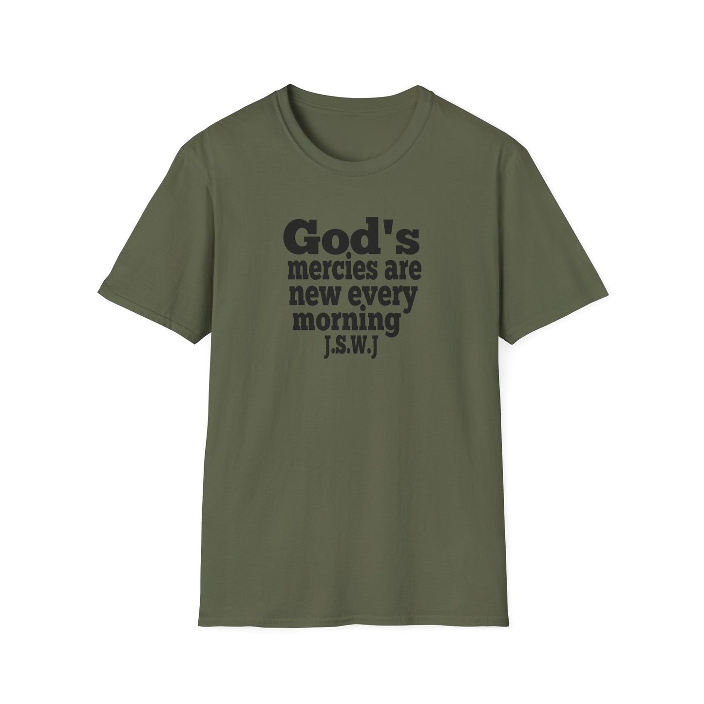 God's Mercies Are New Every Morning Unisex T-Shirt