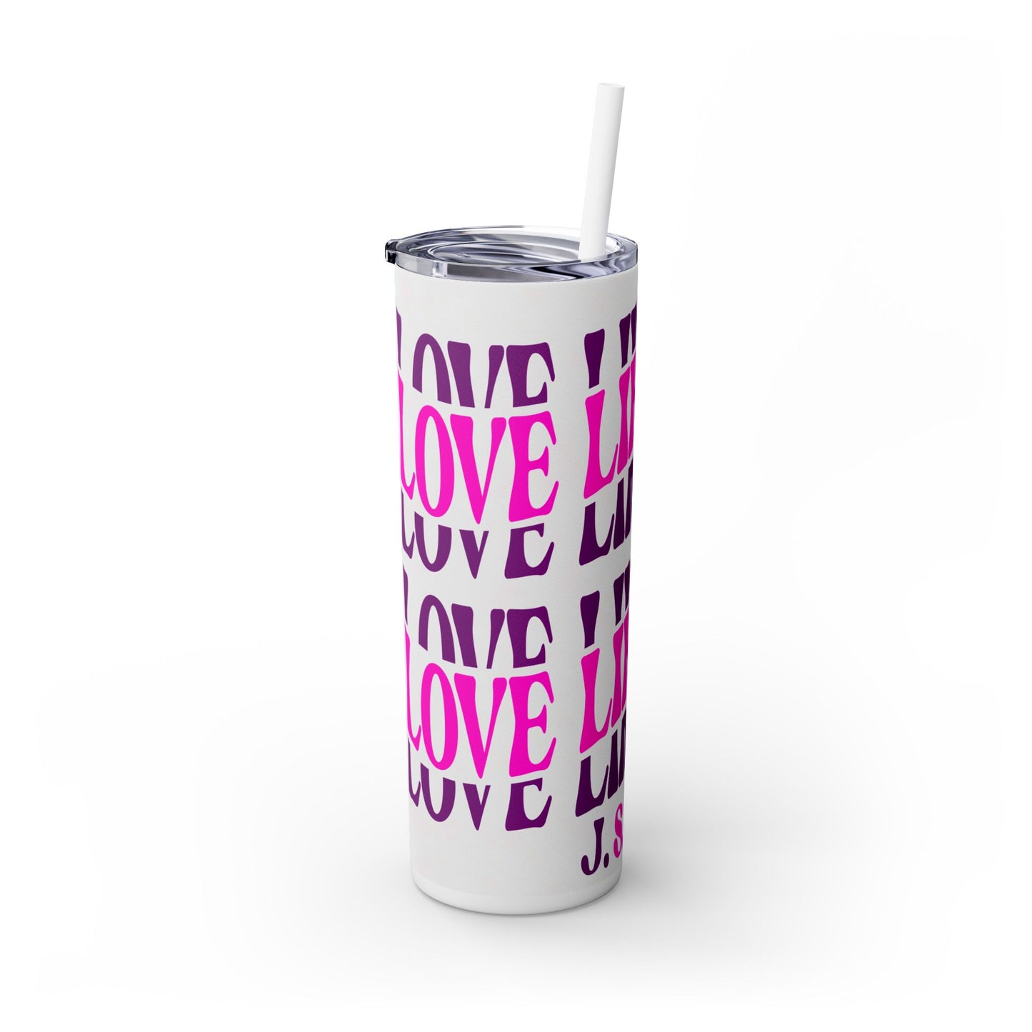 Love Like Jesus Pink Tumbler