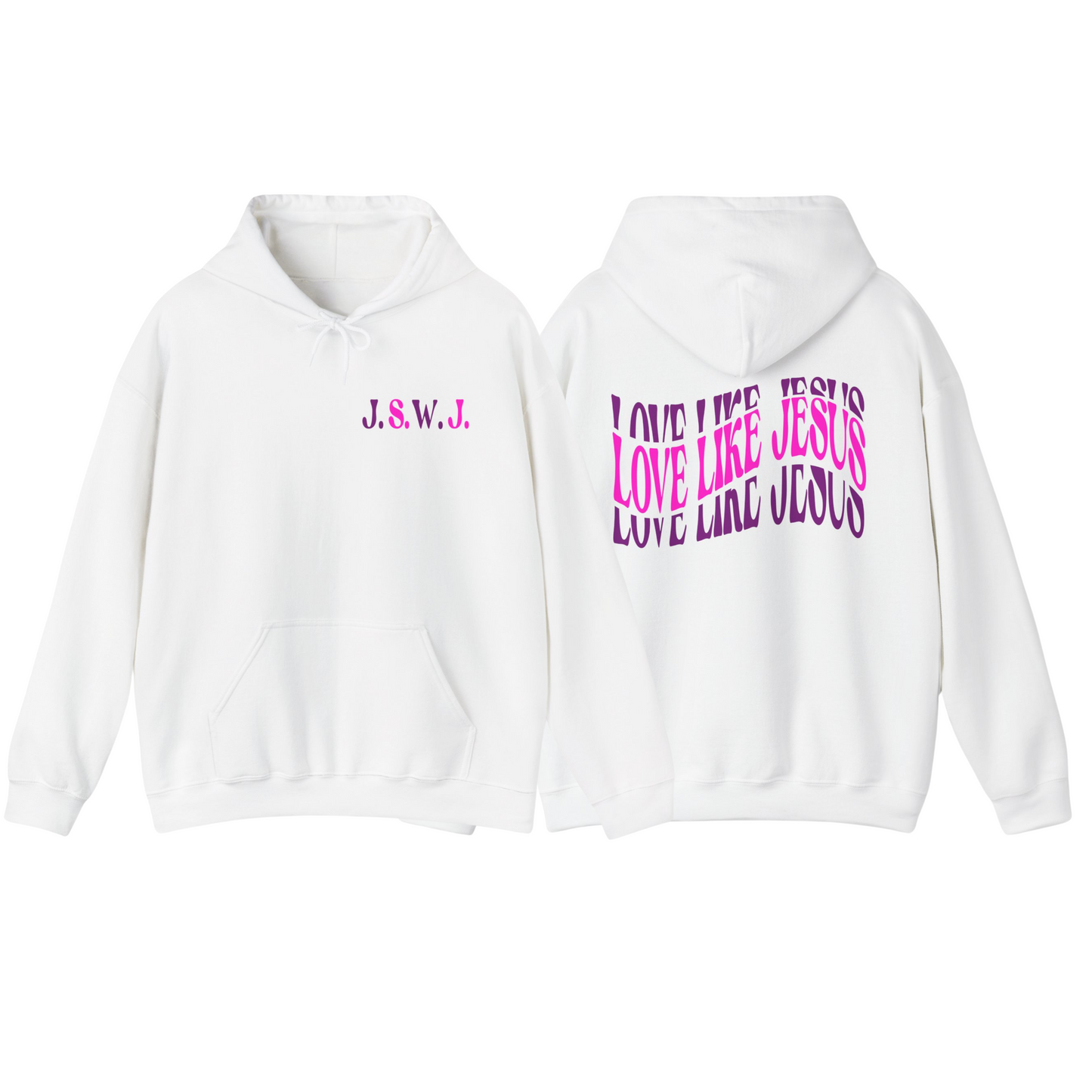 Unisex Love Like Jesus Hoodie WN
