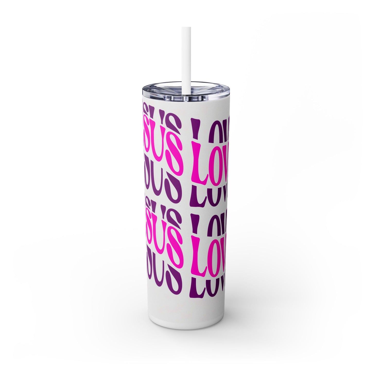 Love Like Jesus Pink Tumbler