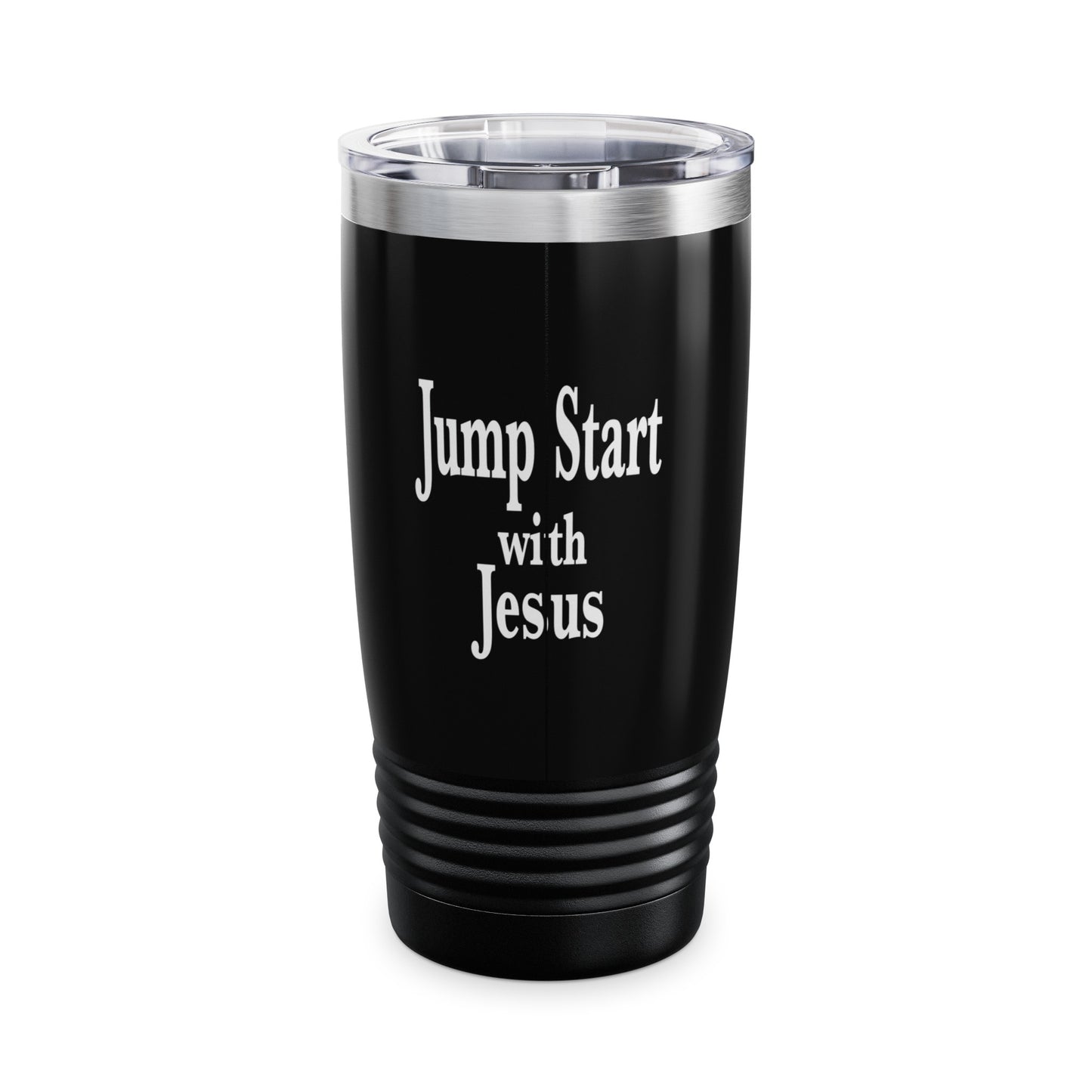 Jump Start With Jesus Tumbler, 20oz