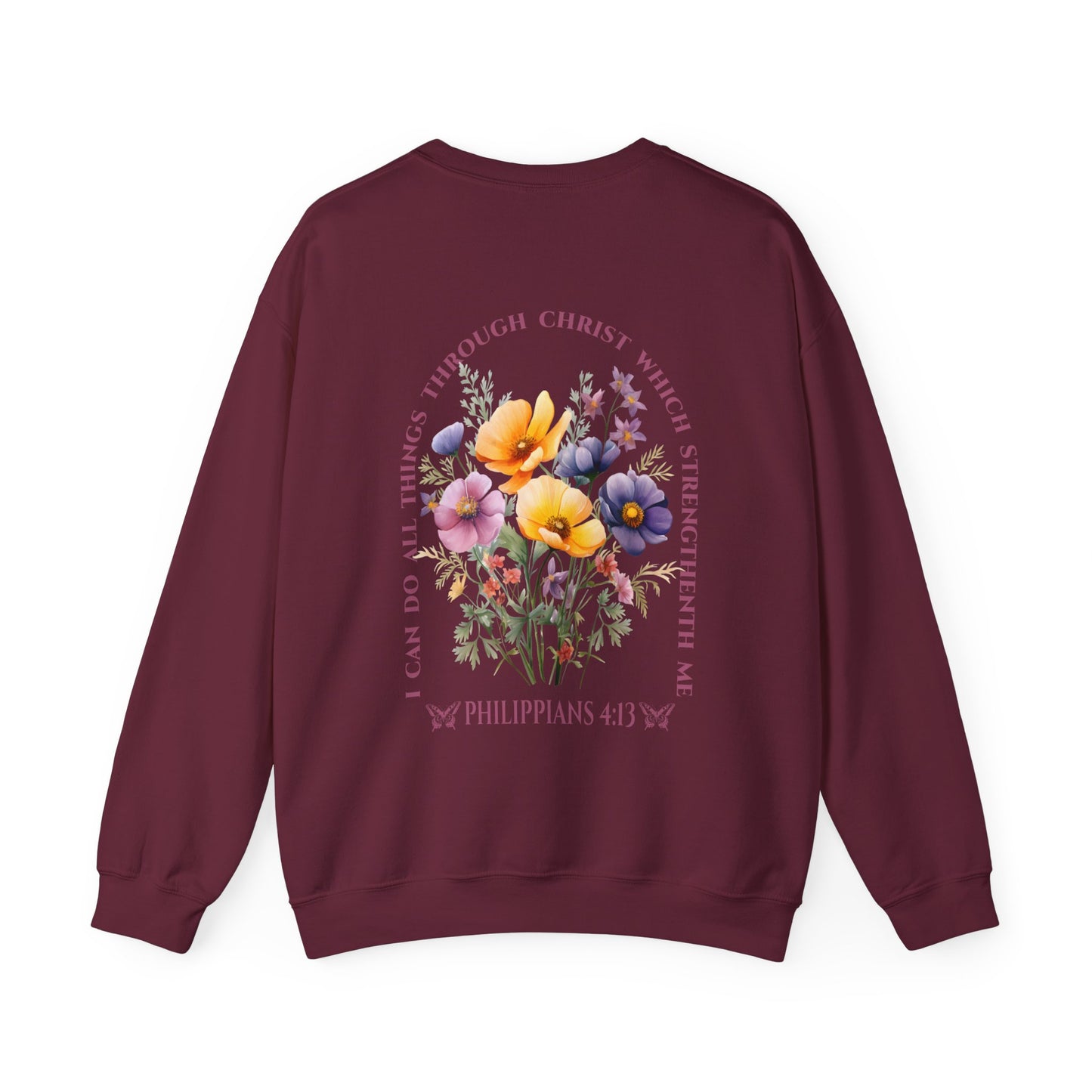 Unisex I Can do All Things Through Christ Sweatshirt WN