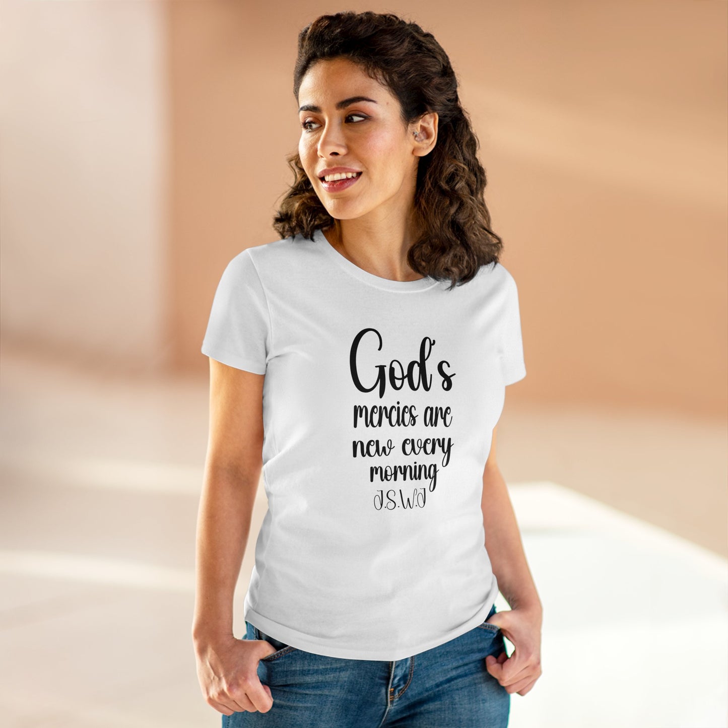 Women's God's Mercies Are New Every Morning J.S.W.J