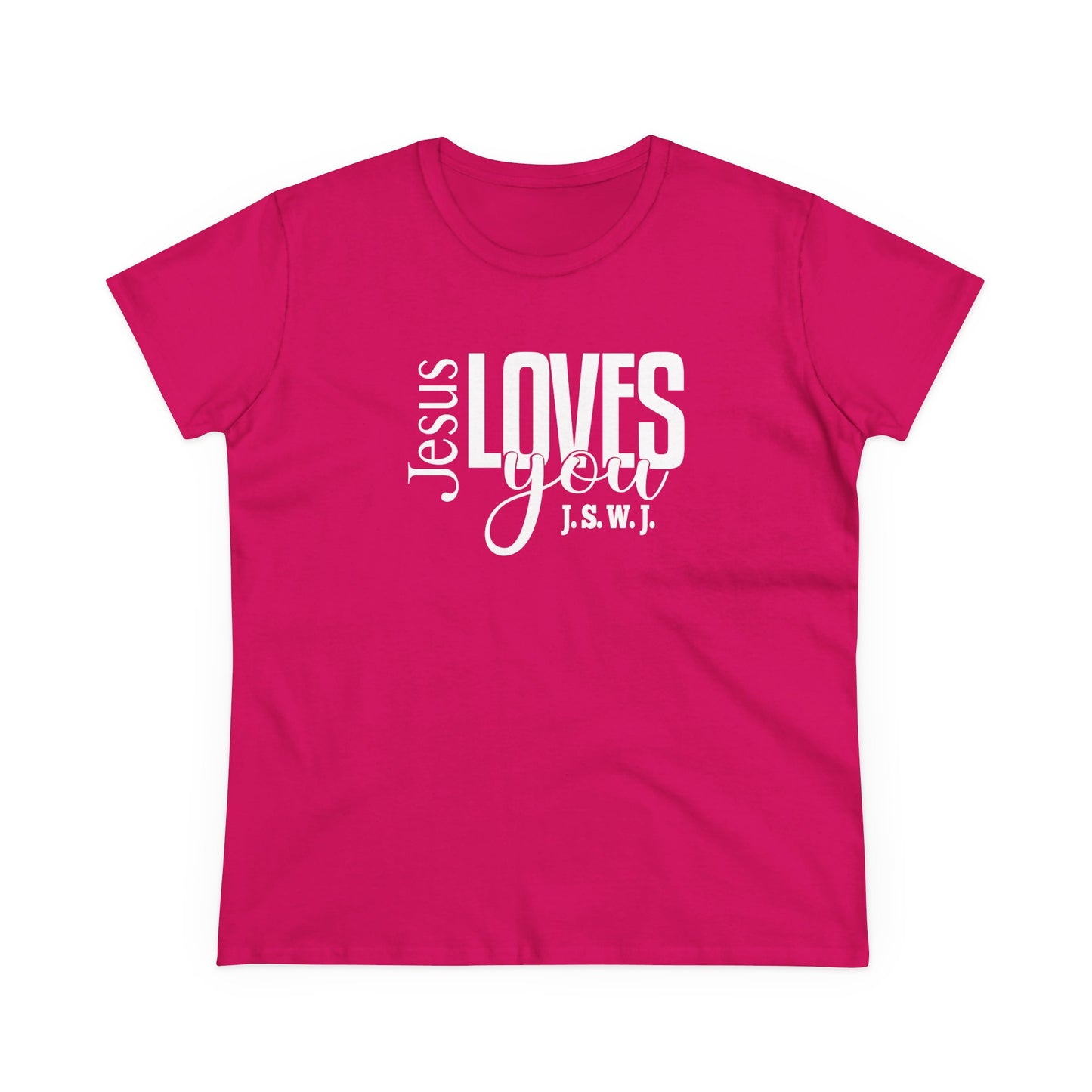 Women's Jesus Loves You Tee