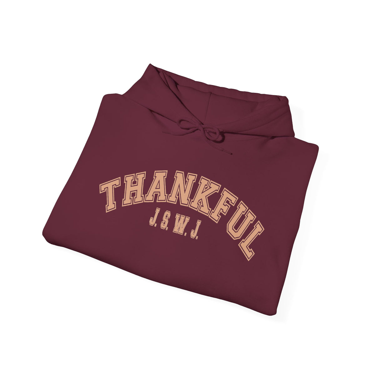 Thankful Pullover Hoodie – Cozy Fall Thanksgiving Sweatshirt
