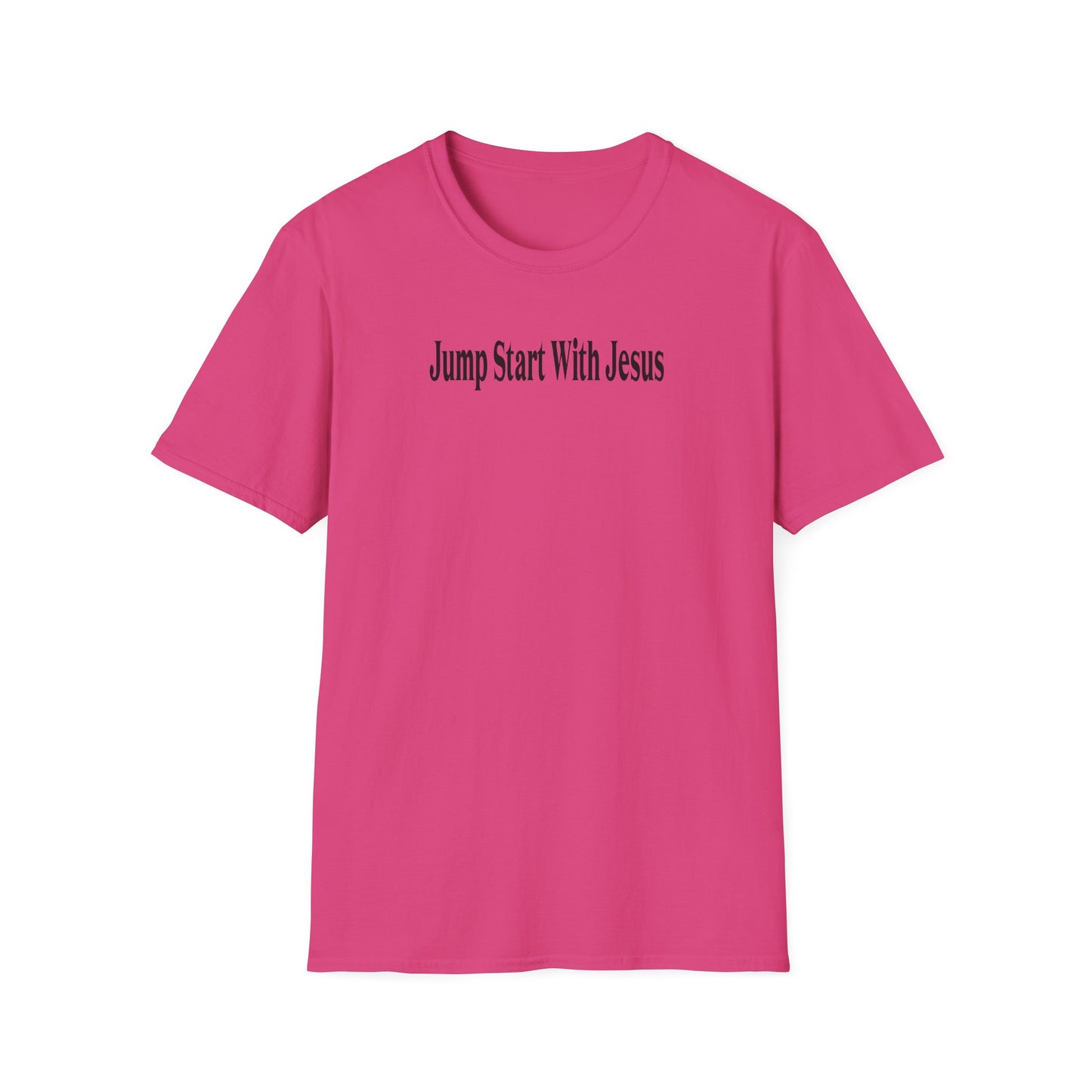 Jump Start With Jesus Classic l Blk Font WN