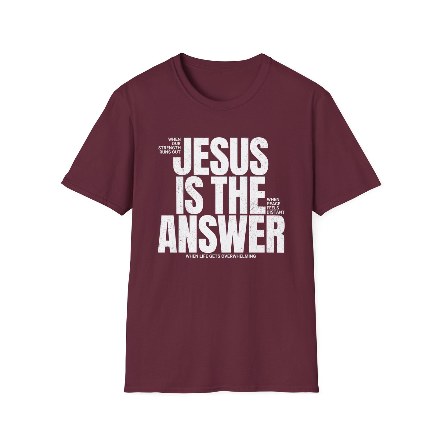 Jesus Is The Answer T-Shirt