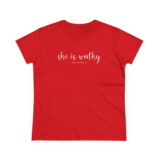 She Is Worthy Women's Tee