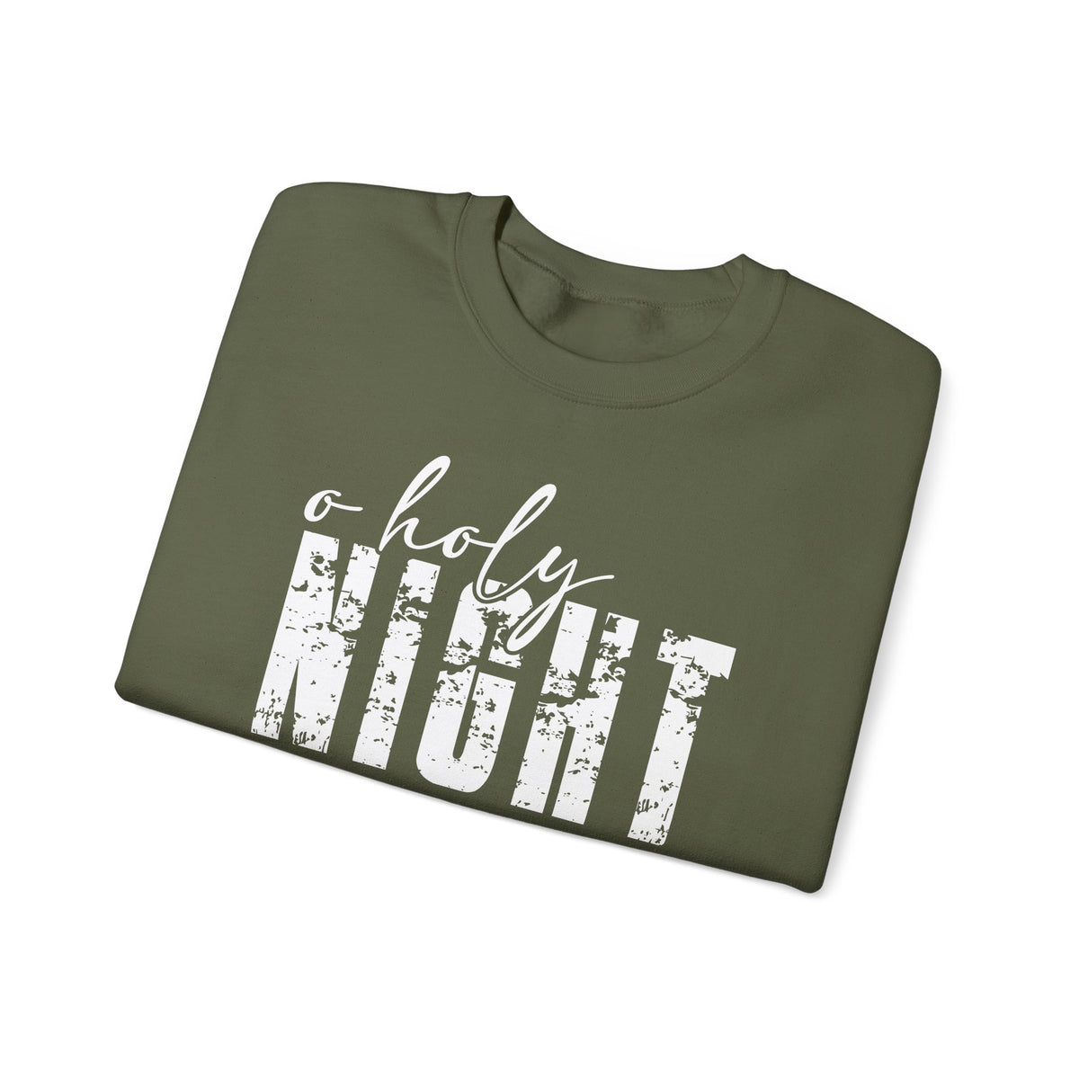 O Holy Night Christmas Crewneck Sweatshirt