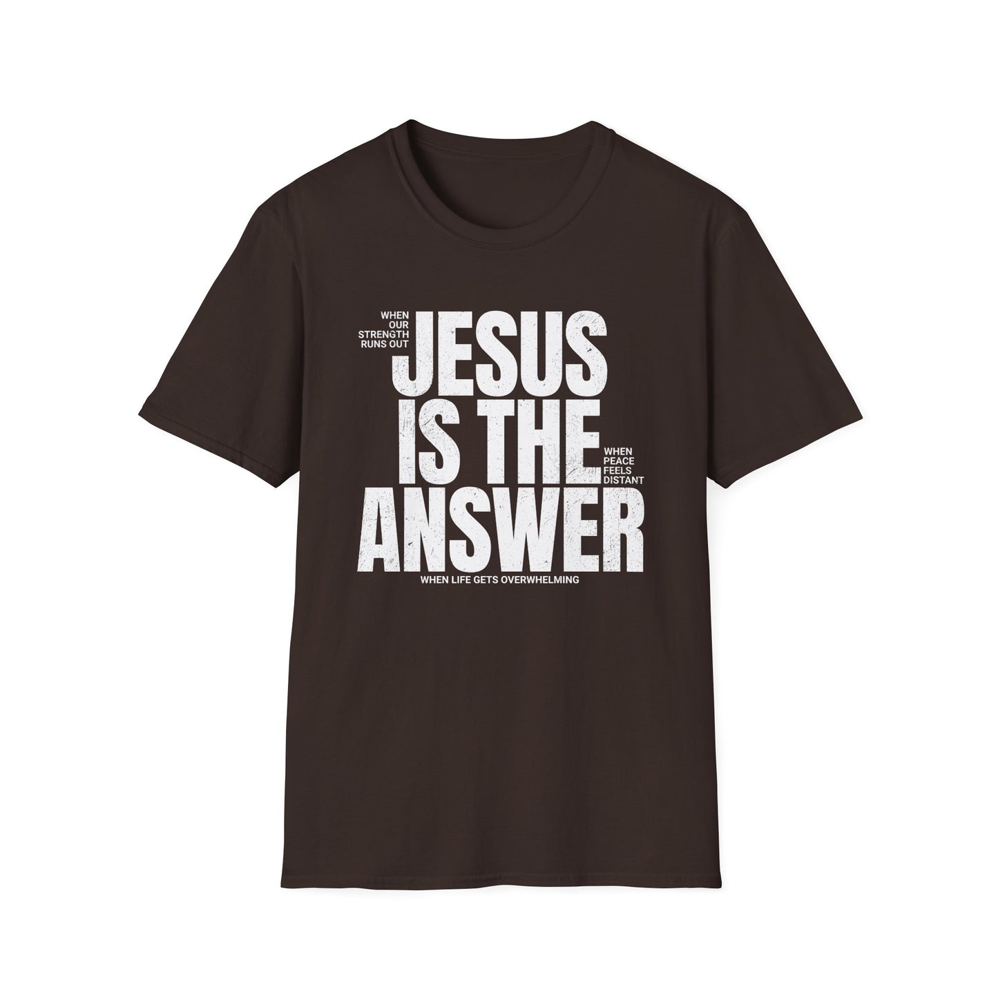 Jesus Is The Answer T-Shirt