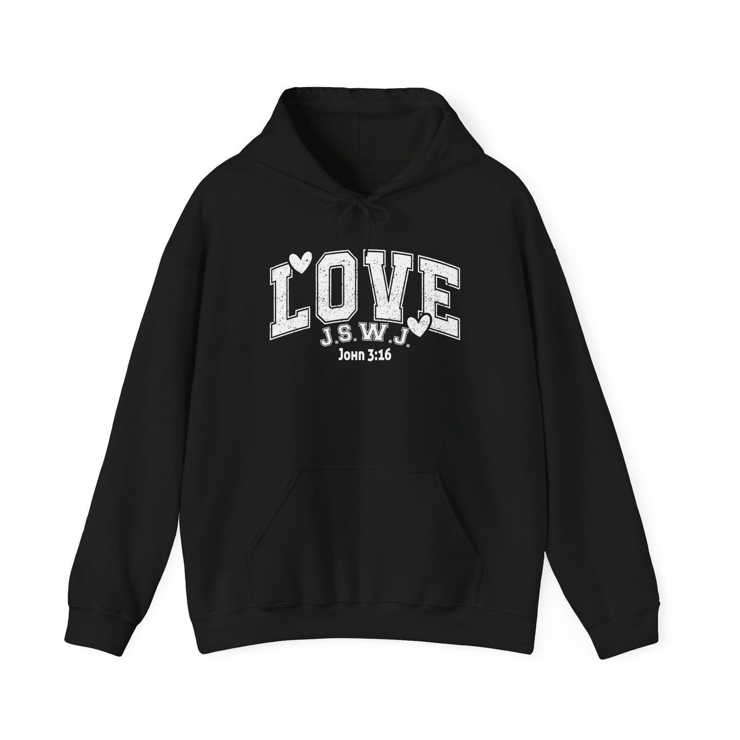 Unisex J.S.W.J Love John 3:16 Hoodie