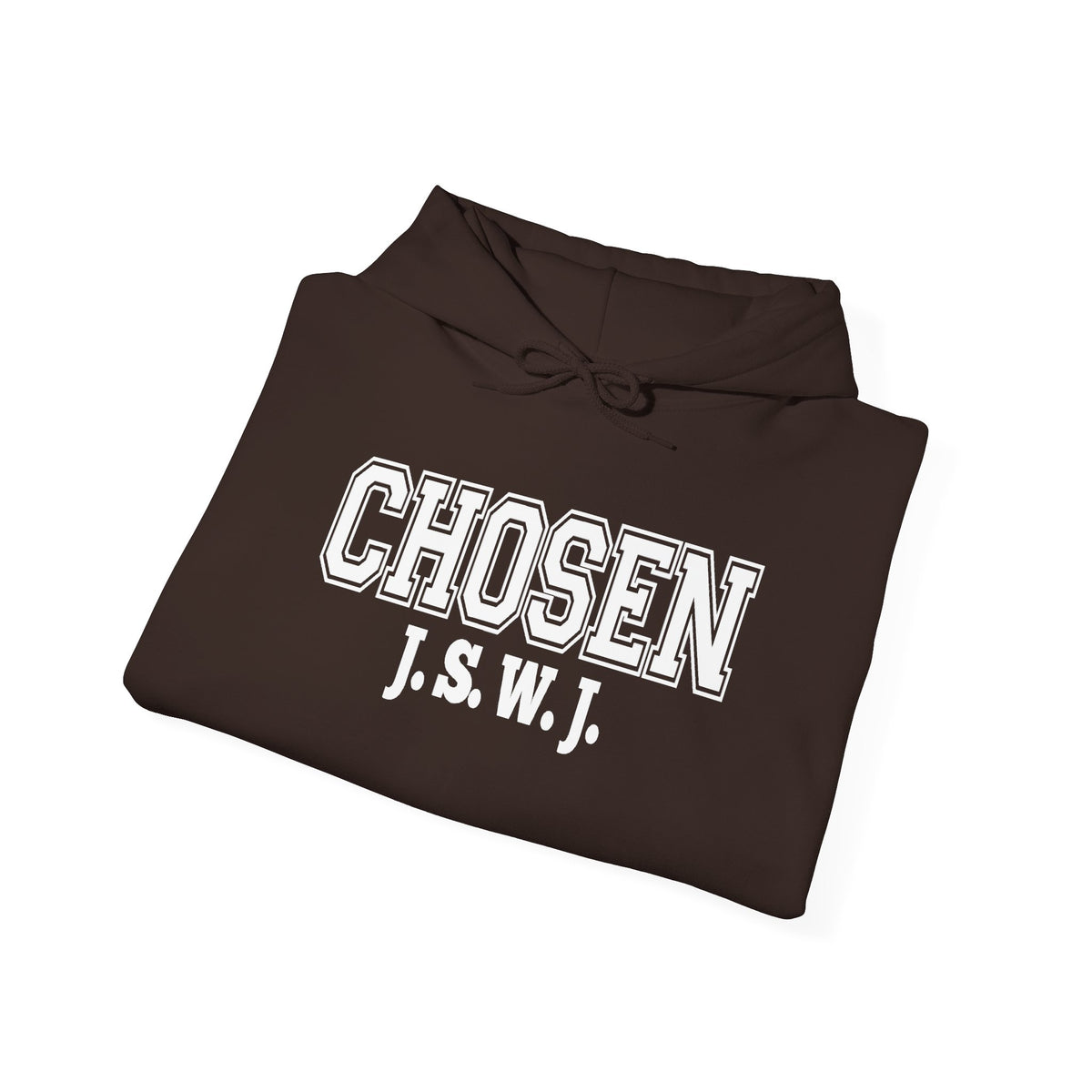 Chosen J.S.W.J. Hoodie — Inspirational Collegiate Pullover
