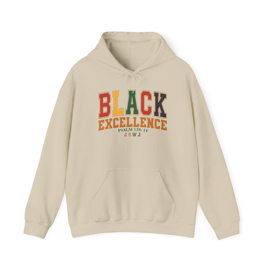 Unisex Hoodie Black Excellence