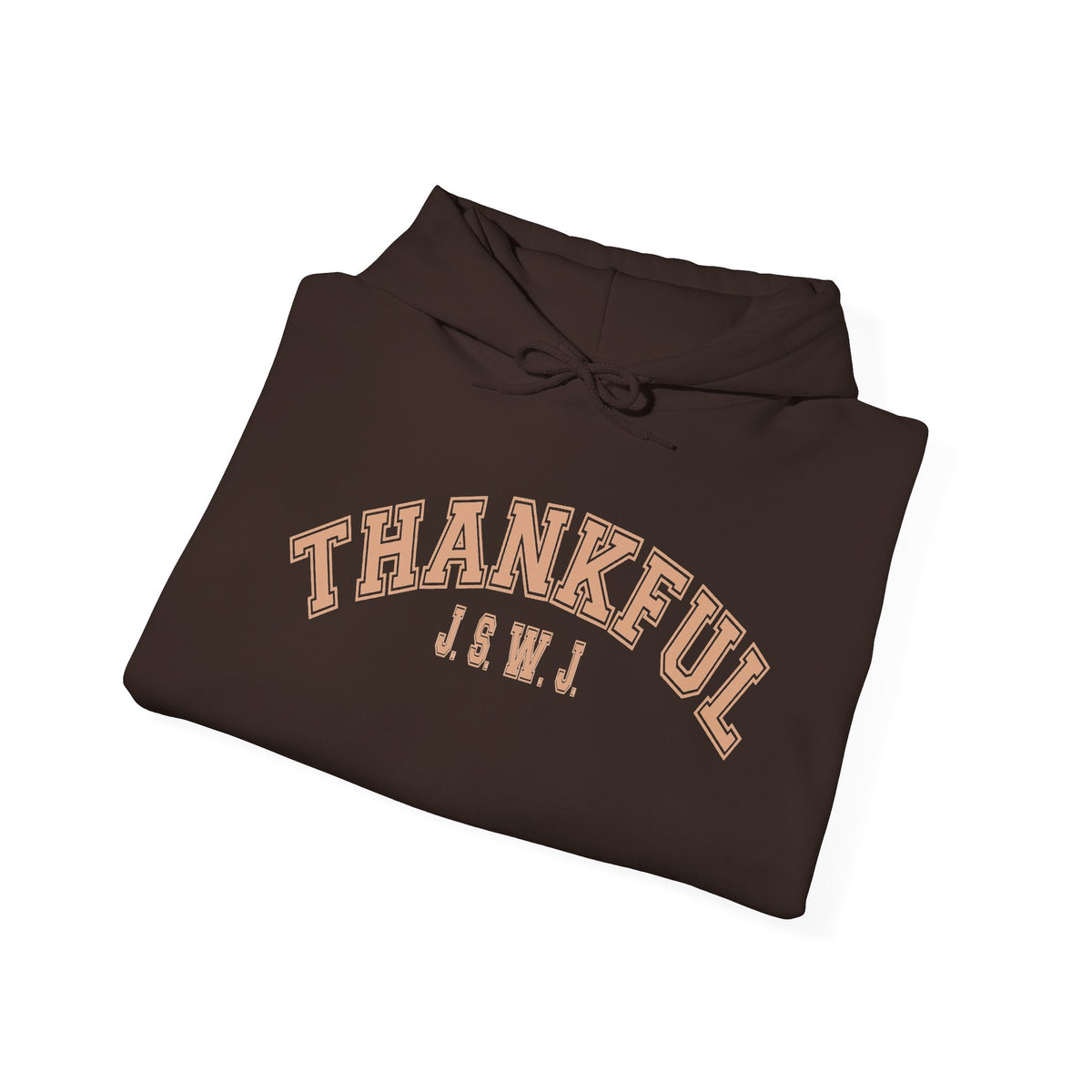 Thankful Pullover Hoodie – Cozy Fall Thanksgiving Sweatshirt