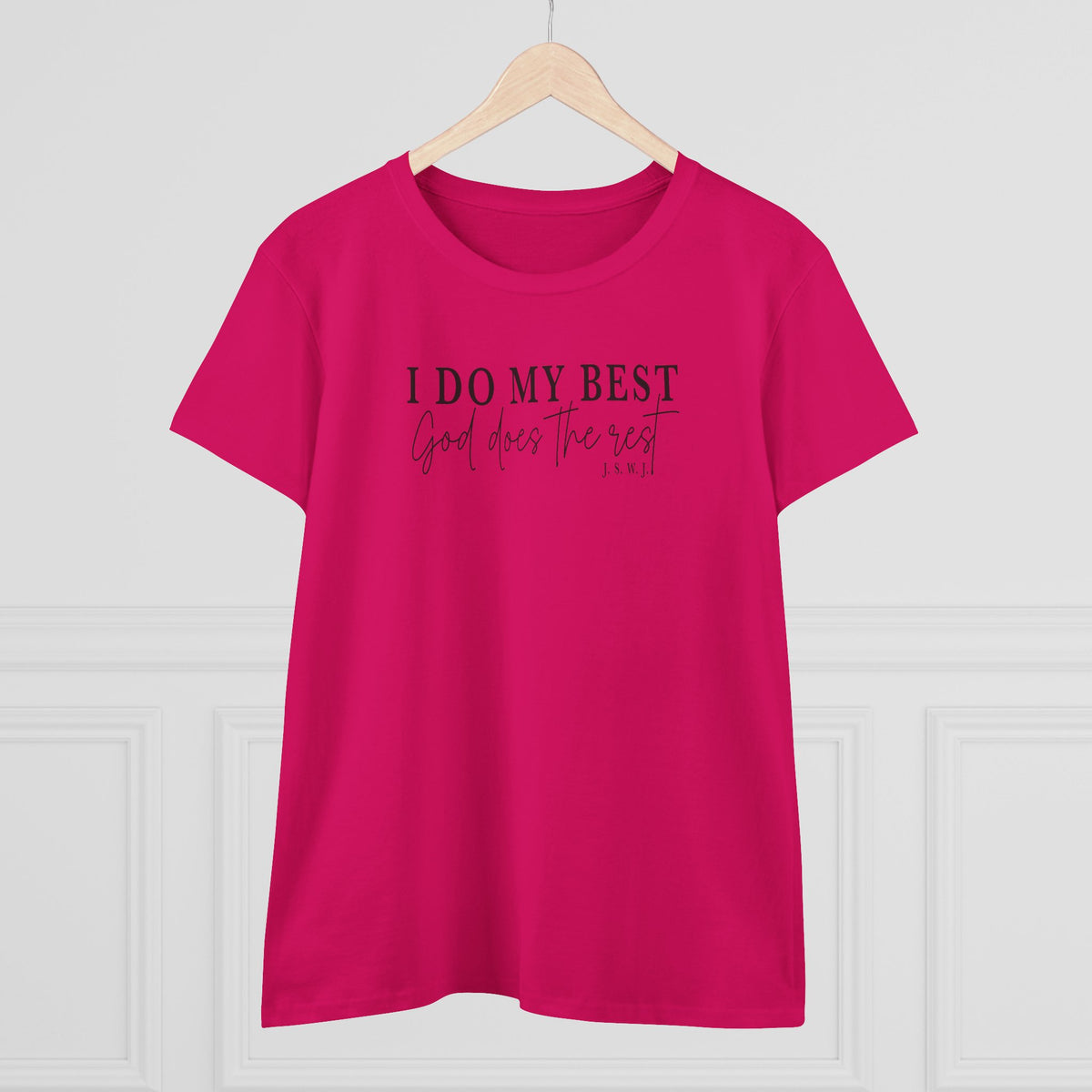 I Do My Best Tee — Inspirational Christian Women’s Cotton Shirt