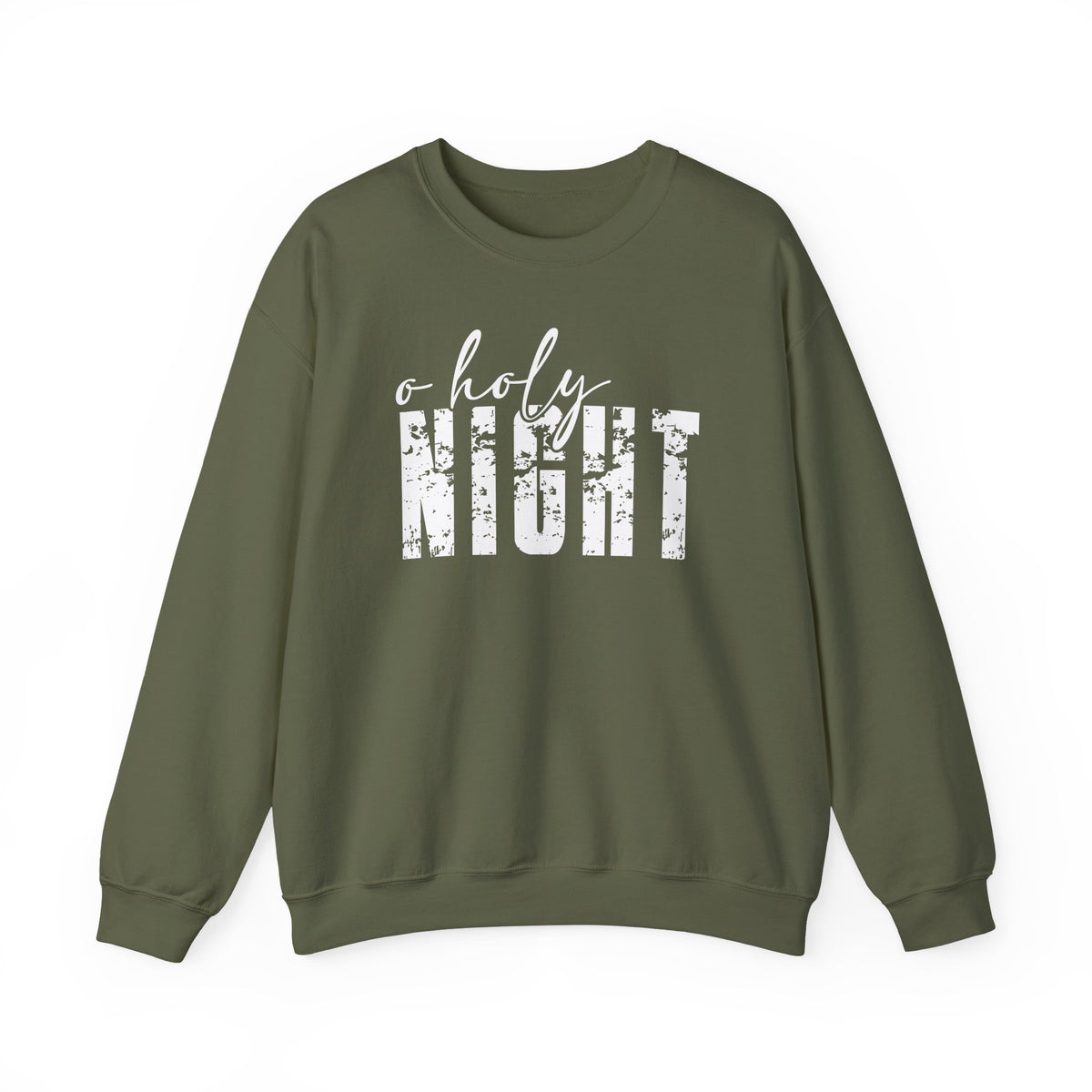 O Holy Night Christmas Crewneck Sweatshirt
