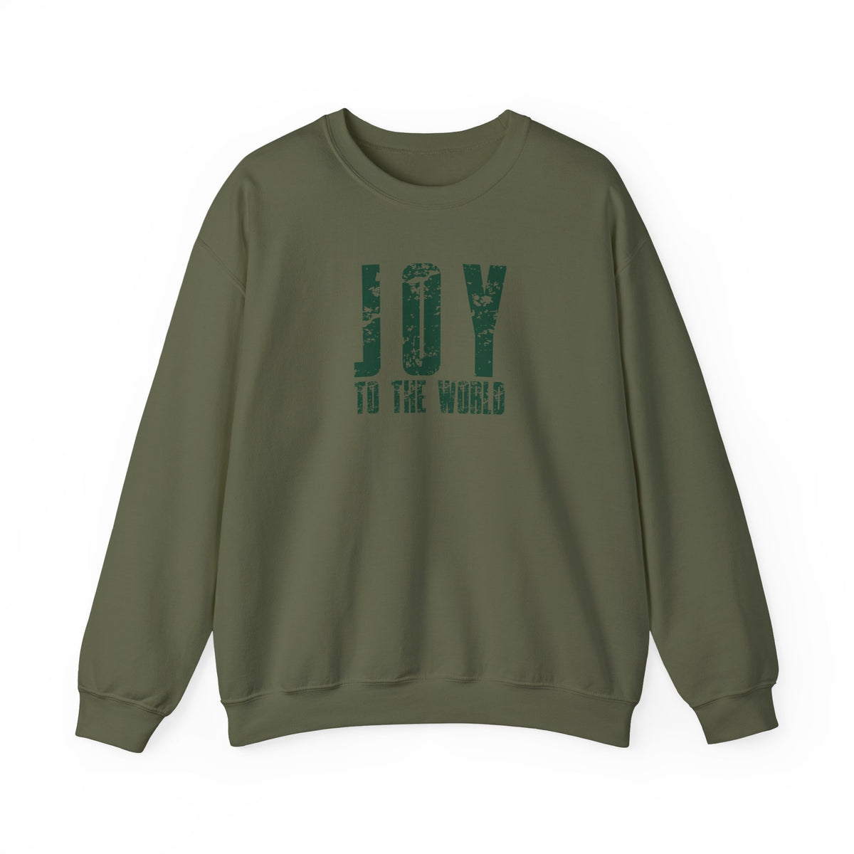Joy to the World Christmas Crewneck Sweatshirt