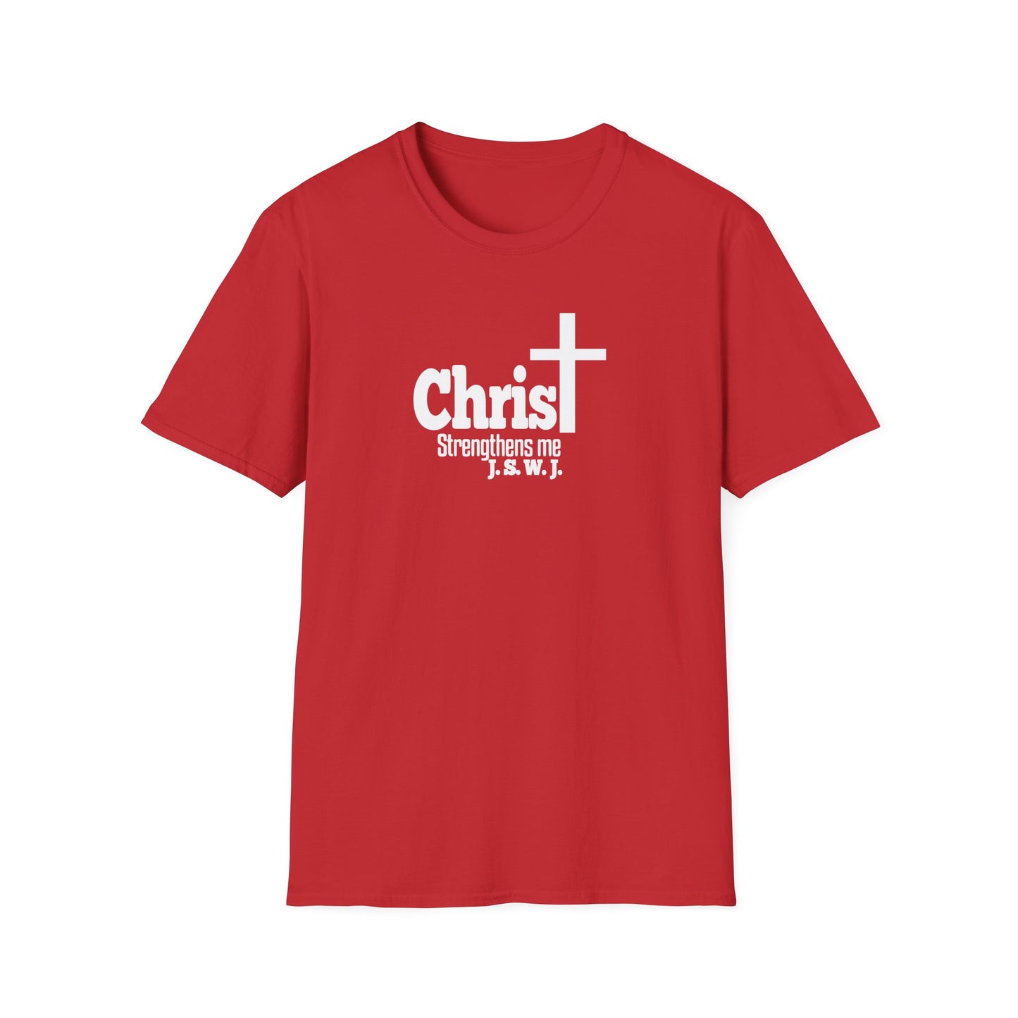 Christ Strengthens me Unisex  T-Shirt