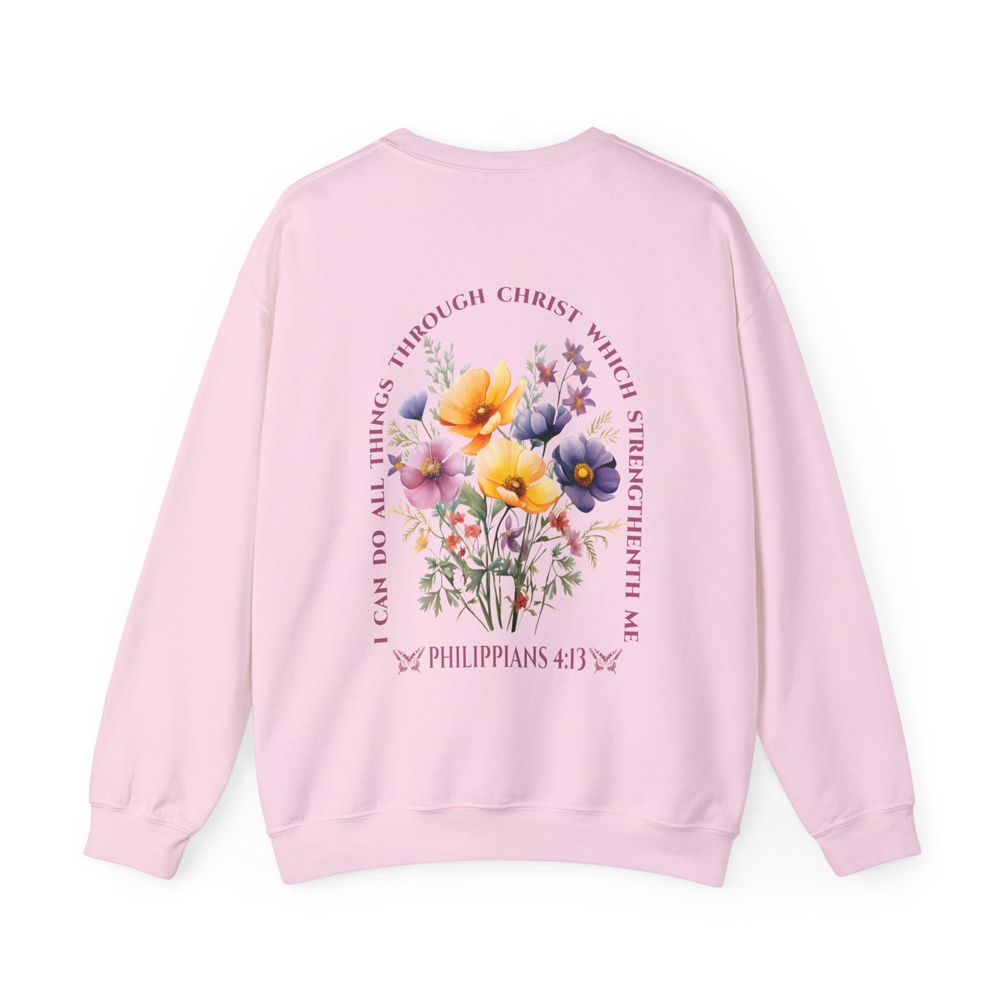 Unisex I Can do All Things Through Christ Sweatshirt WN