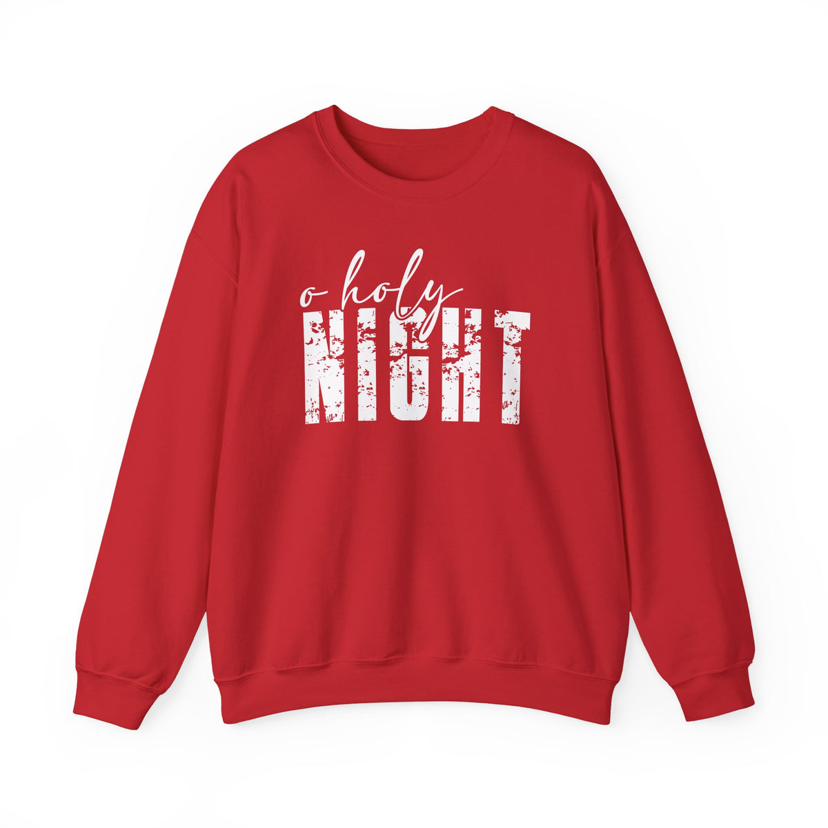 O Holy Night Christmas Crewneck Sweatshirt