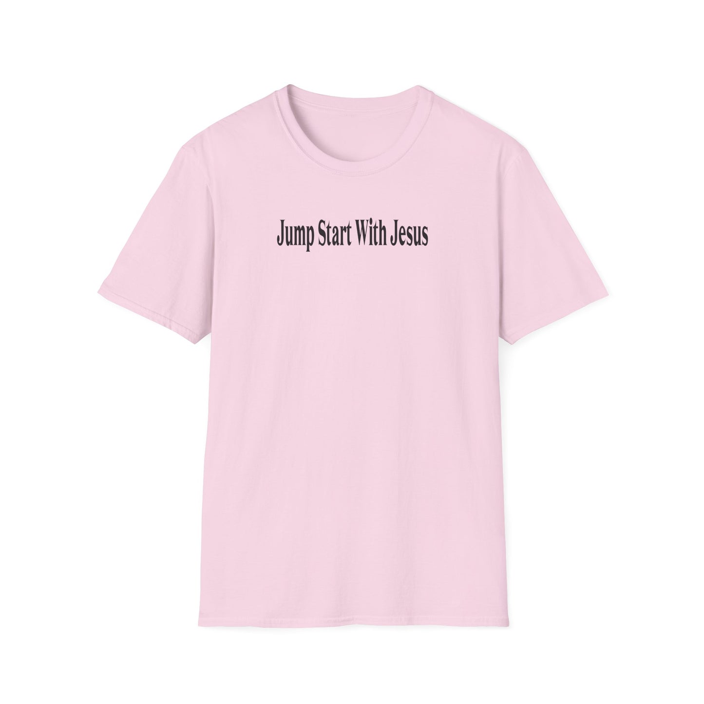 Jump Start With Jesus Classic l Blk Font WN