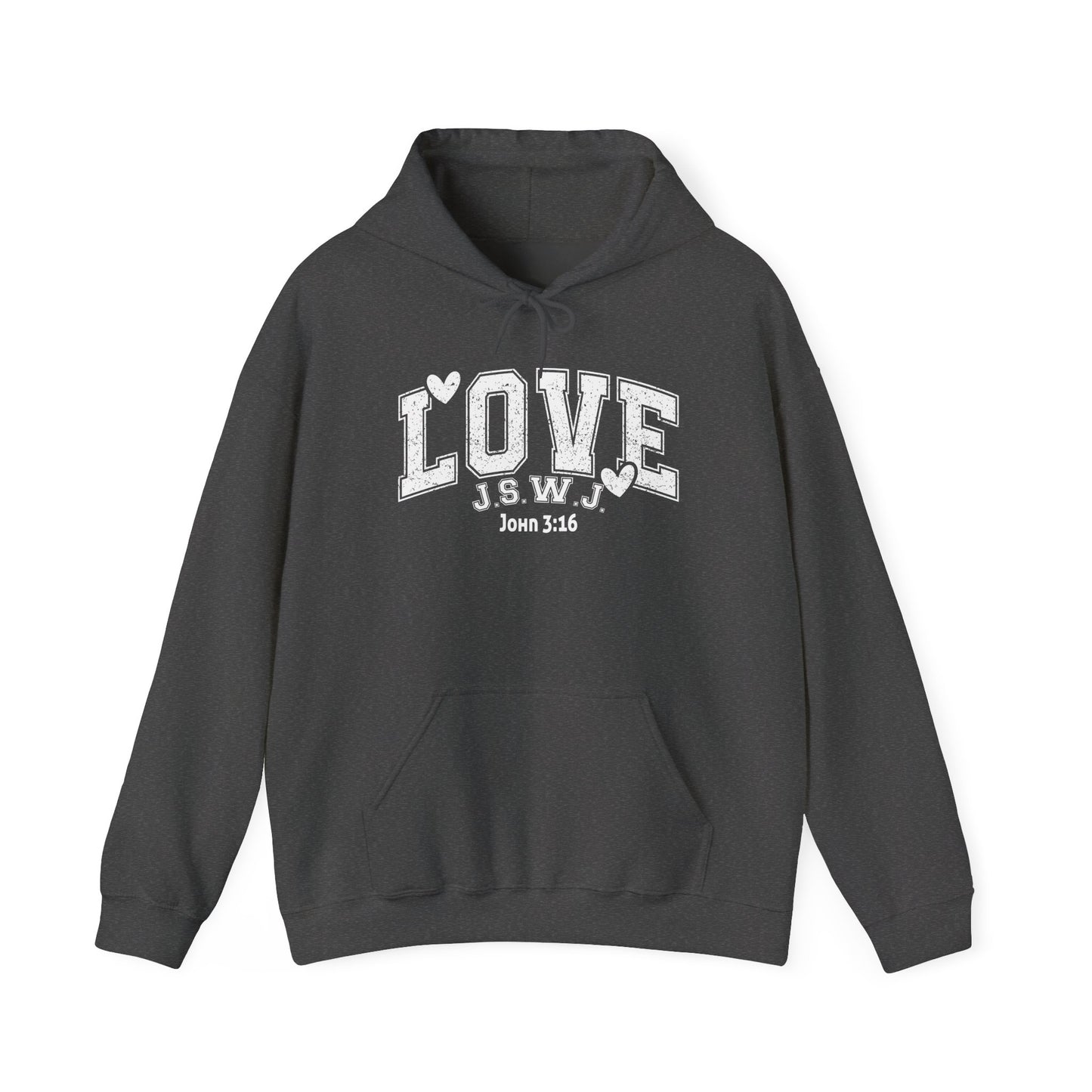 Unisex J.S.W.J Love John 3:16 Hoodie