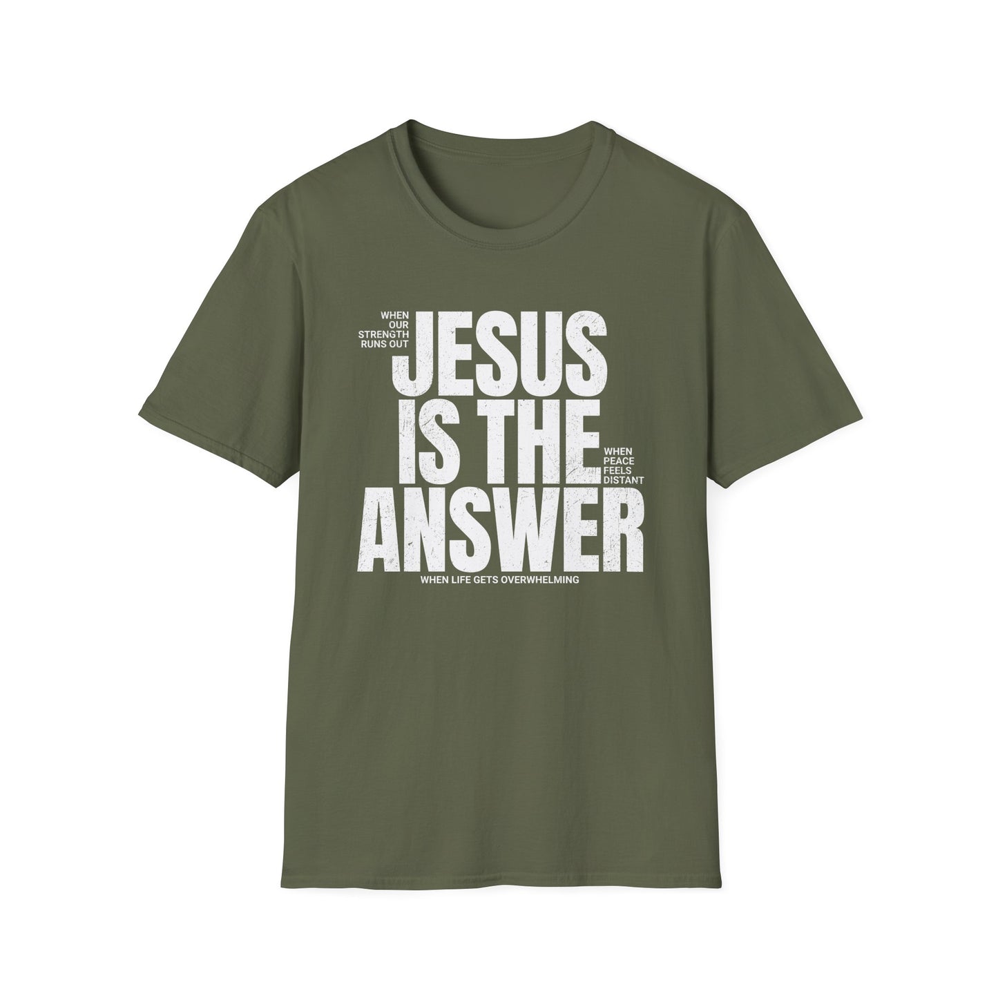 Jesus Is The Answer T-Shirt