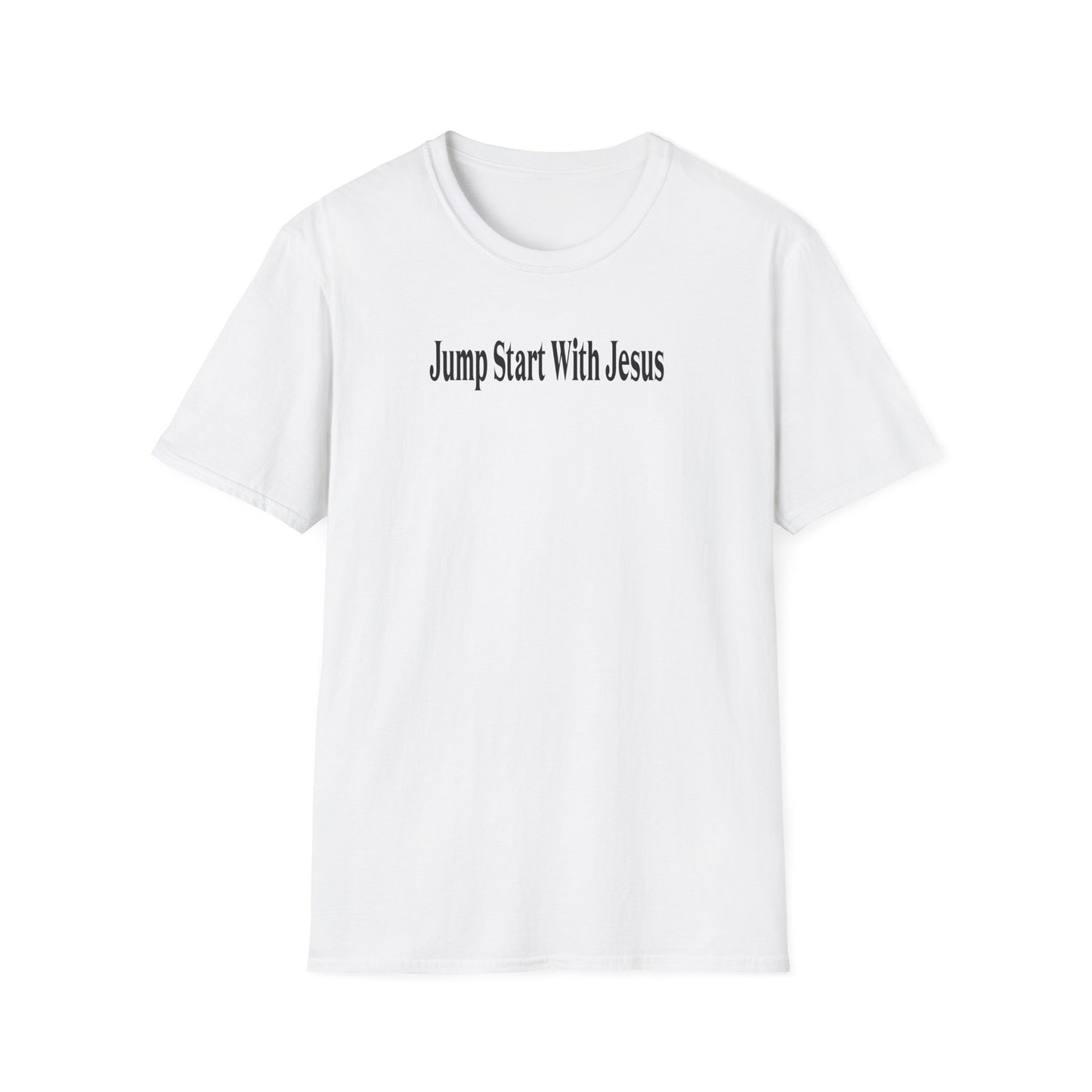 Jump Start With Jesus Classic l Blk Font WN