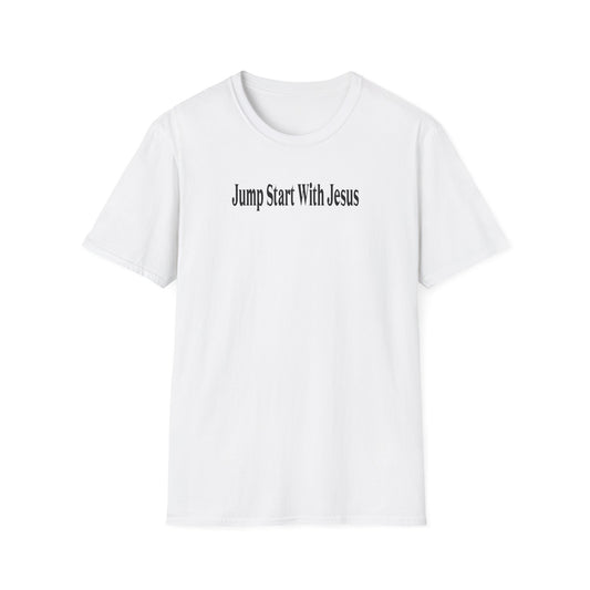 Jump Start With Jesus Classic l Blk Font WN