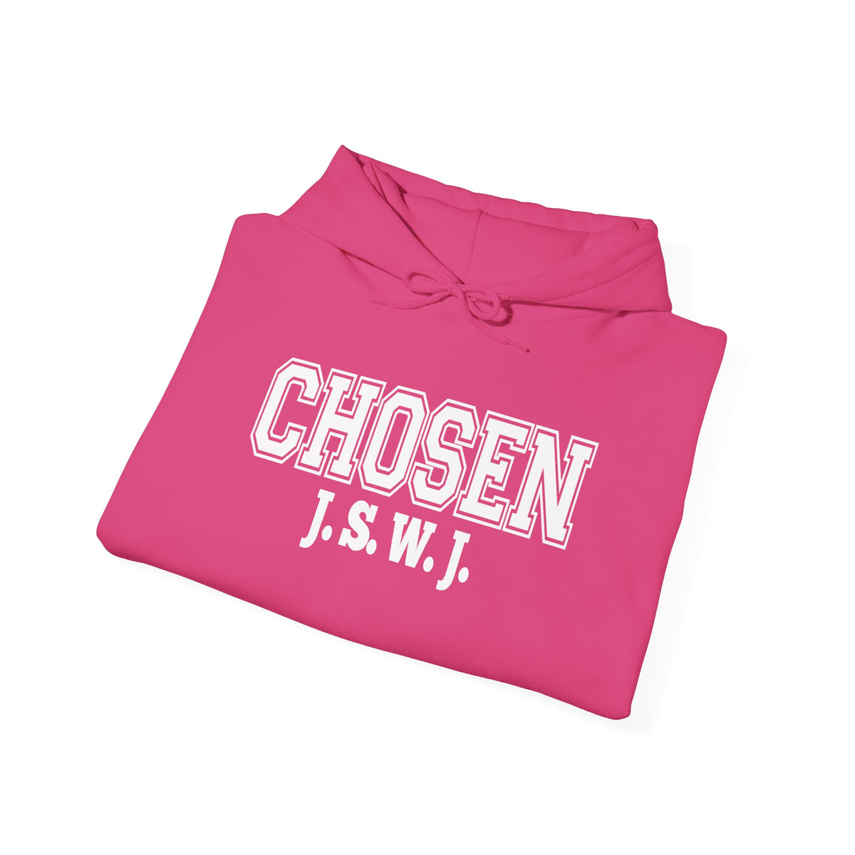 Chosen J.S.W.J. Hoodie — Inspirational Collegiate Pullover