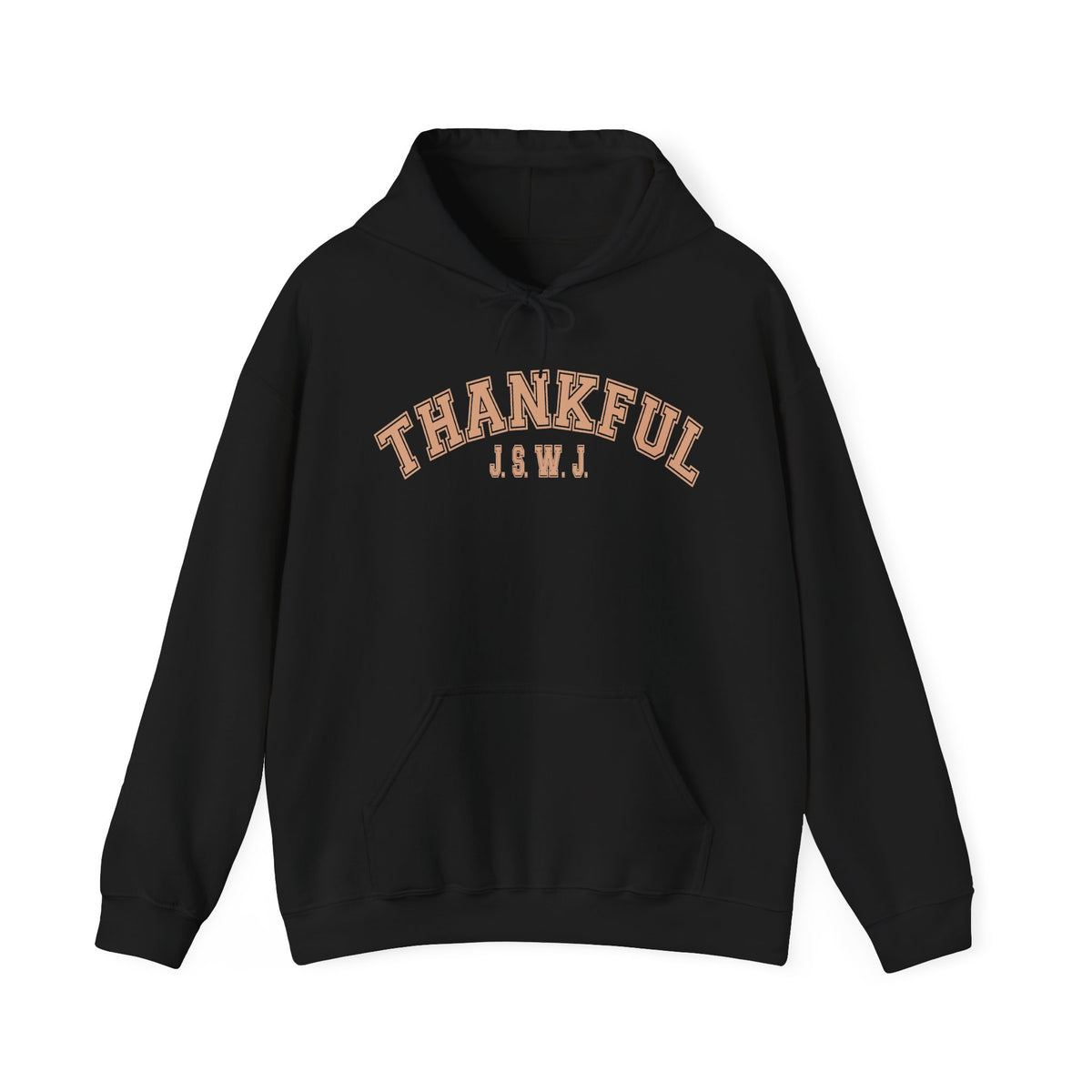 Thankful Pullover Hoodie – Cozy Fall Thanksgiving Sweatshirt