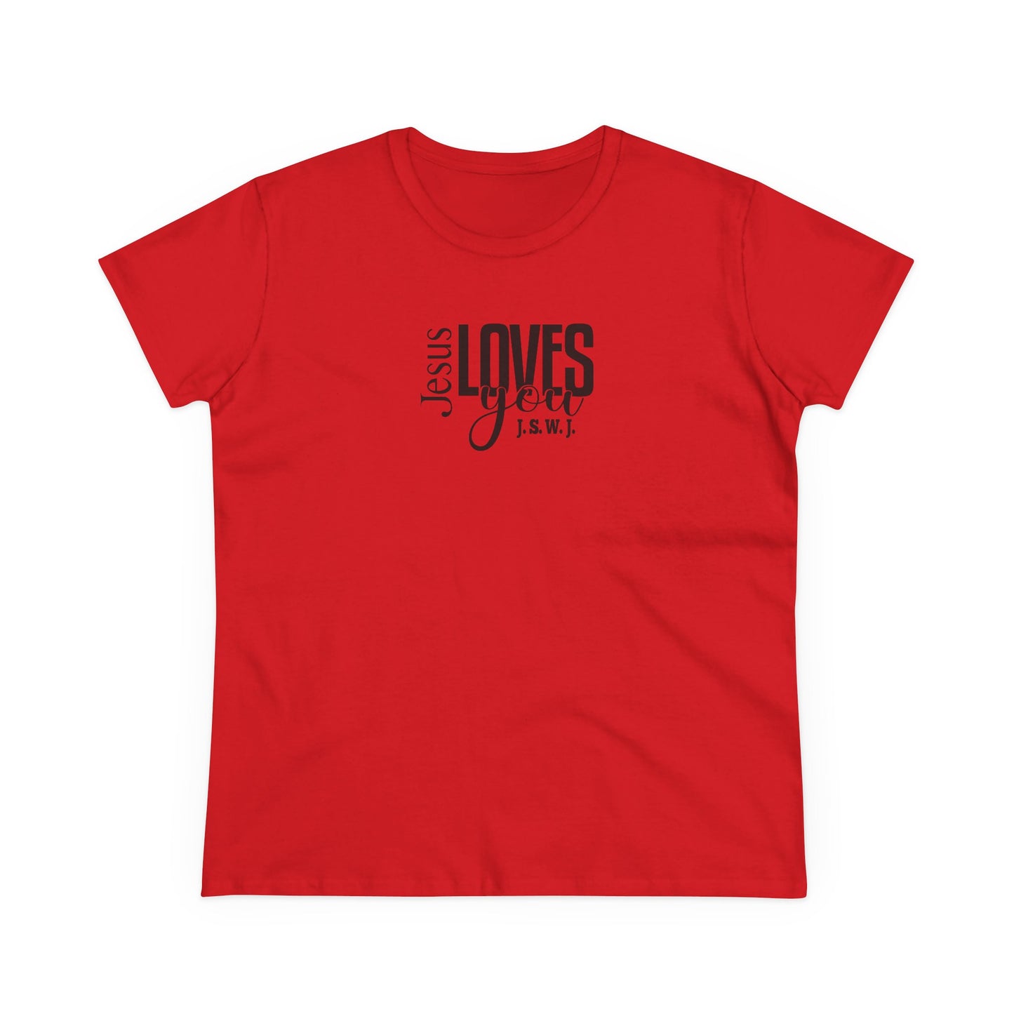 Women's Jesus Loves You Tee