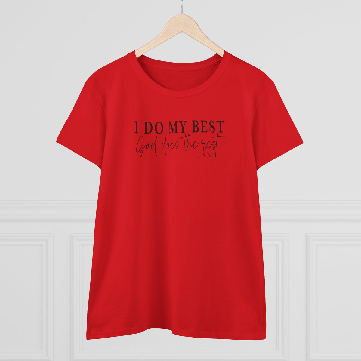 I Do My Best Tee — Inspirational Christian Women’s Cotton Shirt
