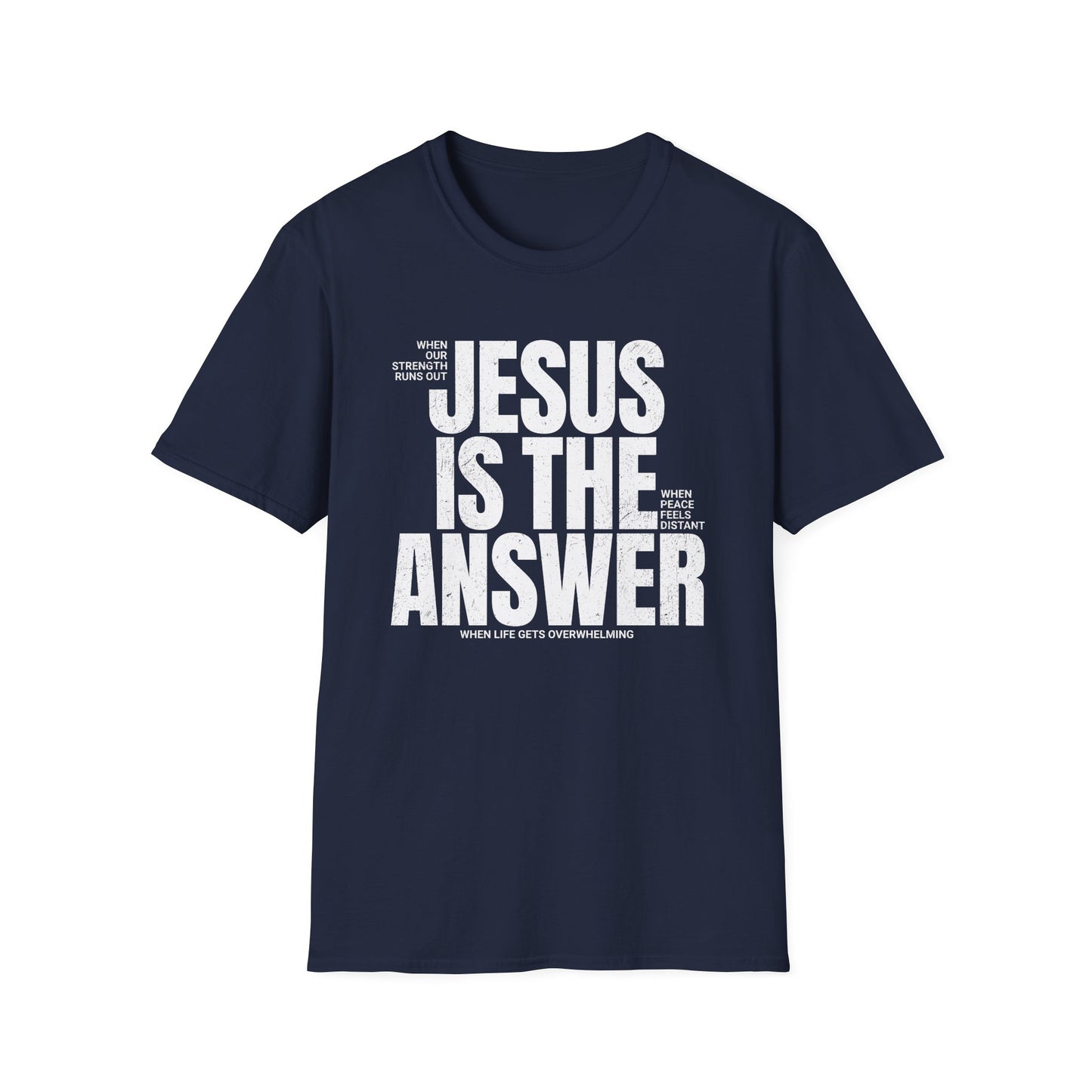Jesus Is The Answer T-Shirt