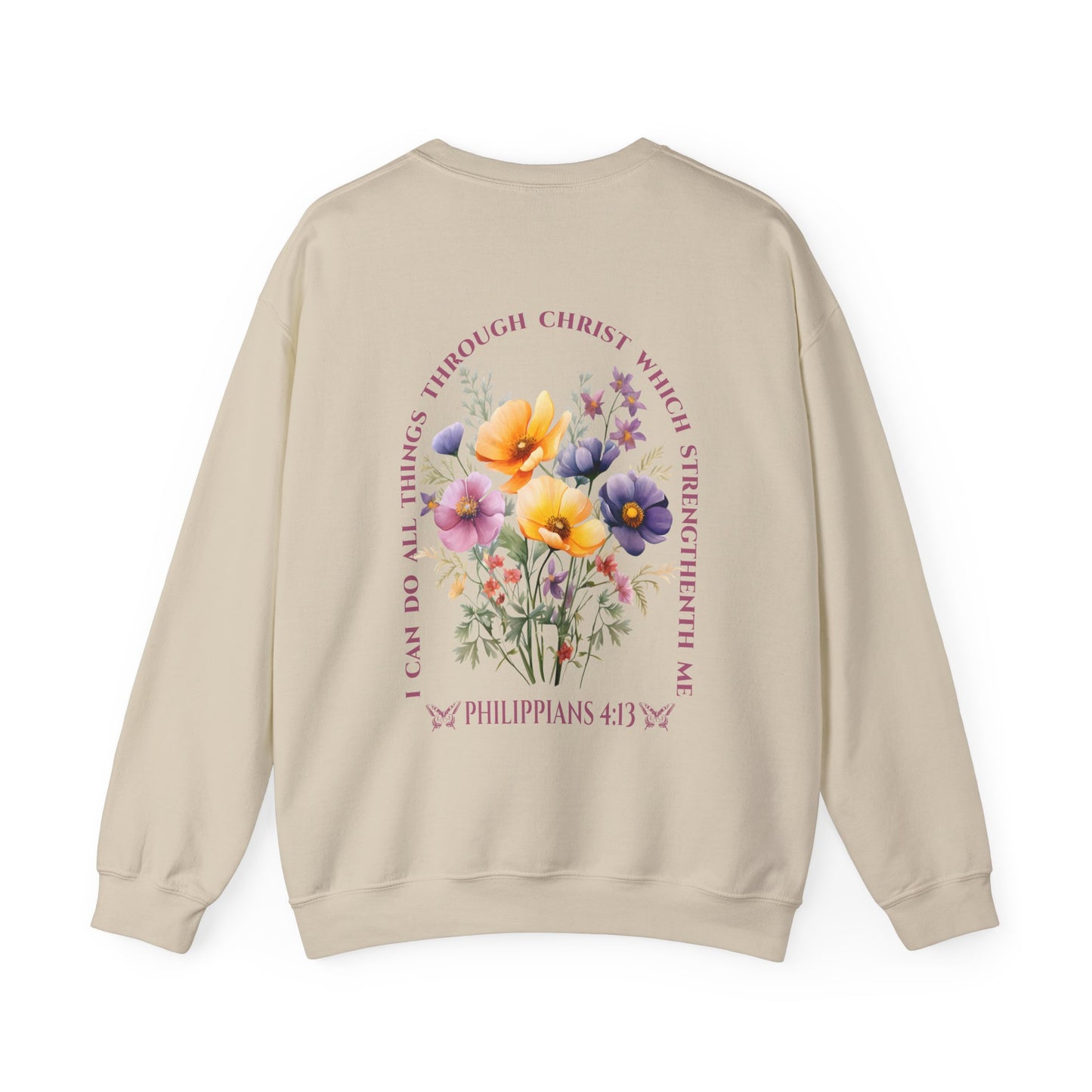 Unisex I Can do All Things Through Christ Sweatshirt WN