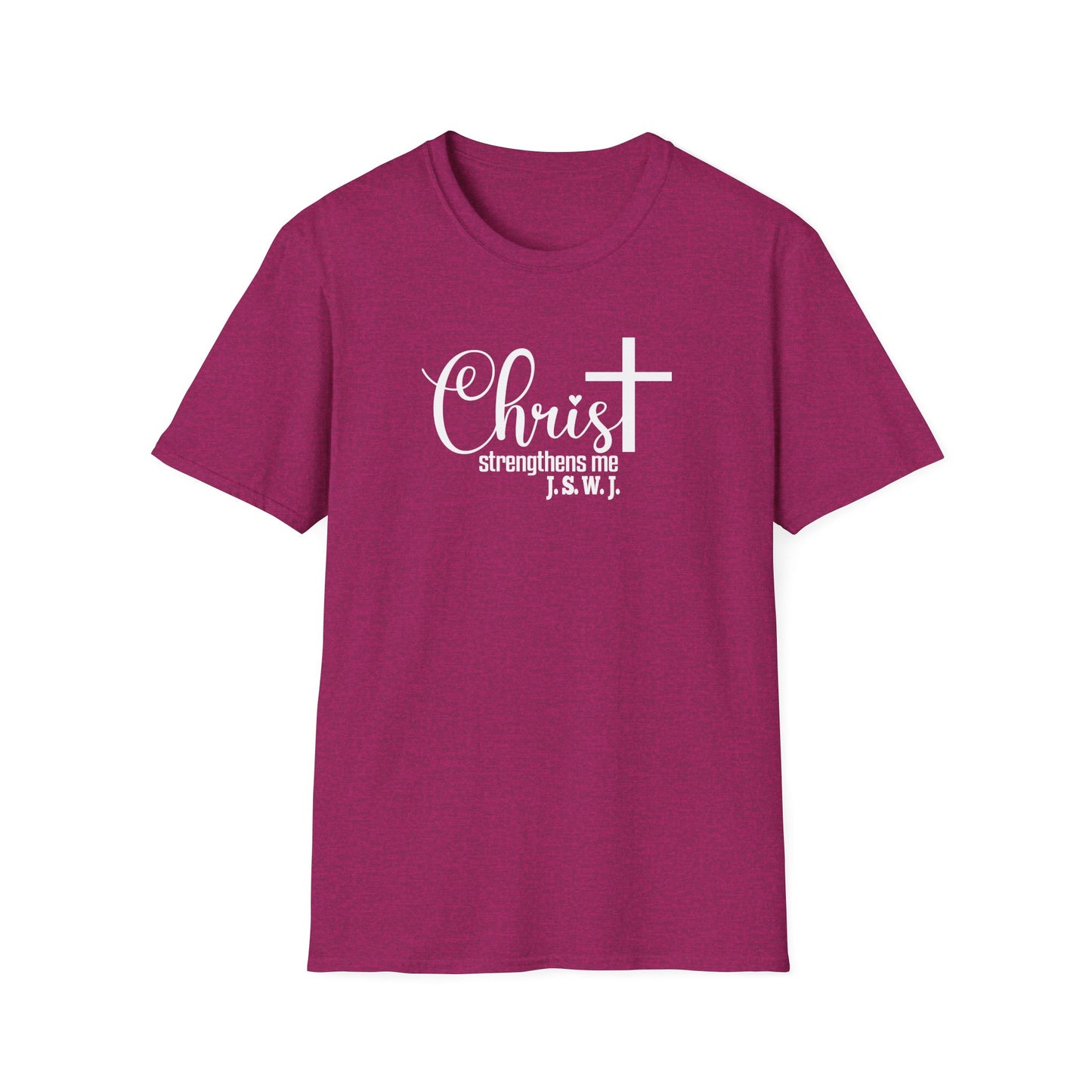 Christ Strengthens Me Unisex T-Shirt