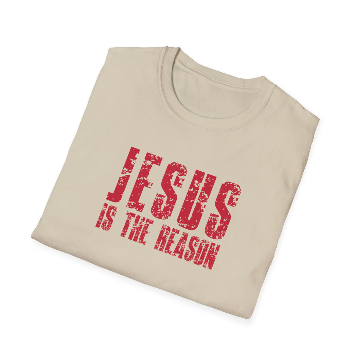 Jesus Is the Reason Christmas Faith T-Shirt