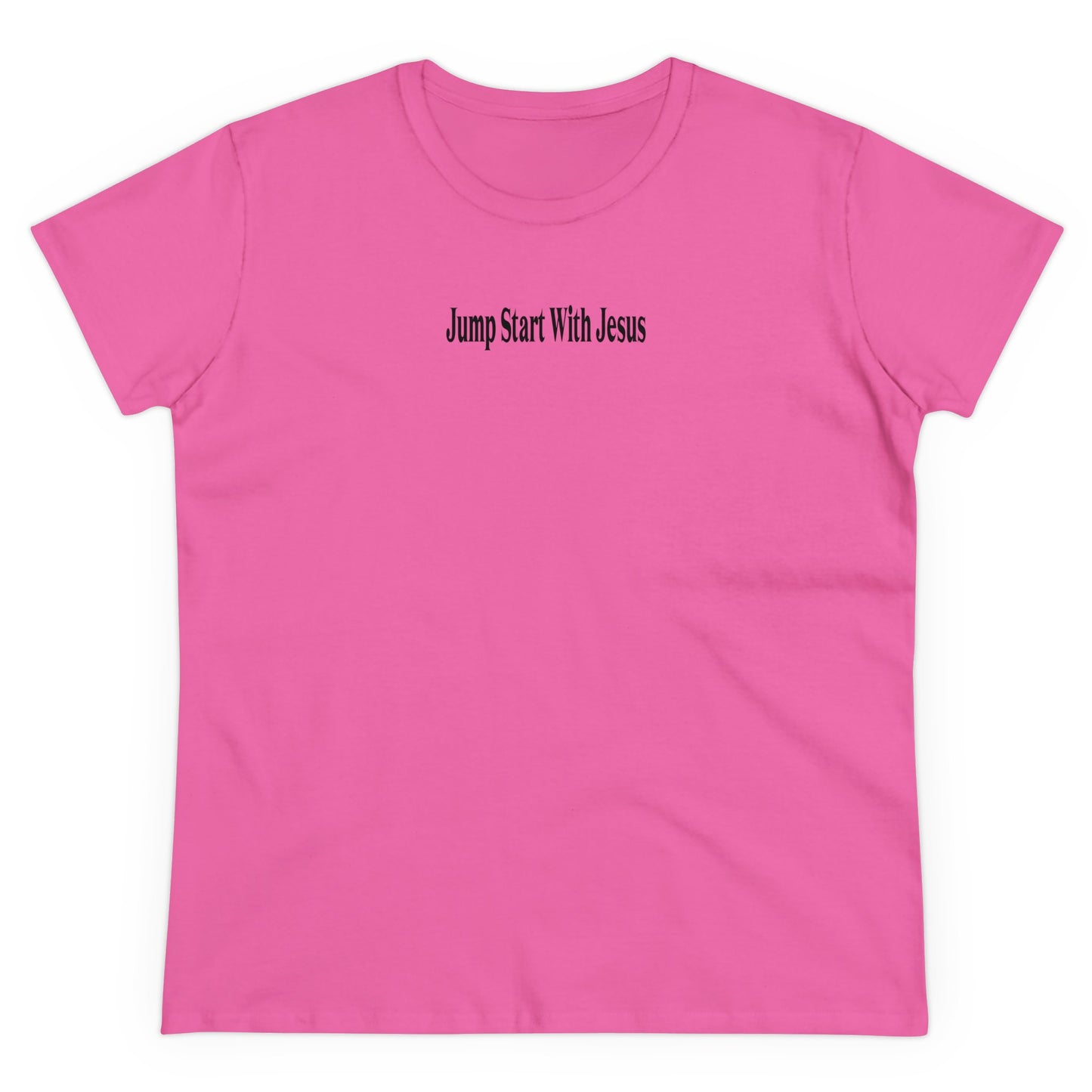 Women's Classic Jump Start Black Logo Tee