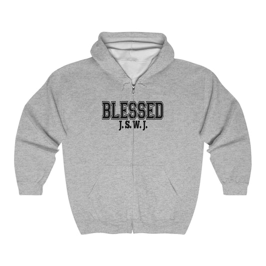 Blessed Unisex  Full Zip Hoodie