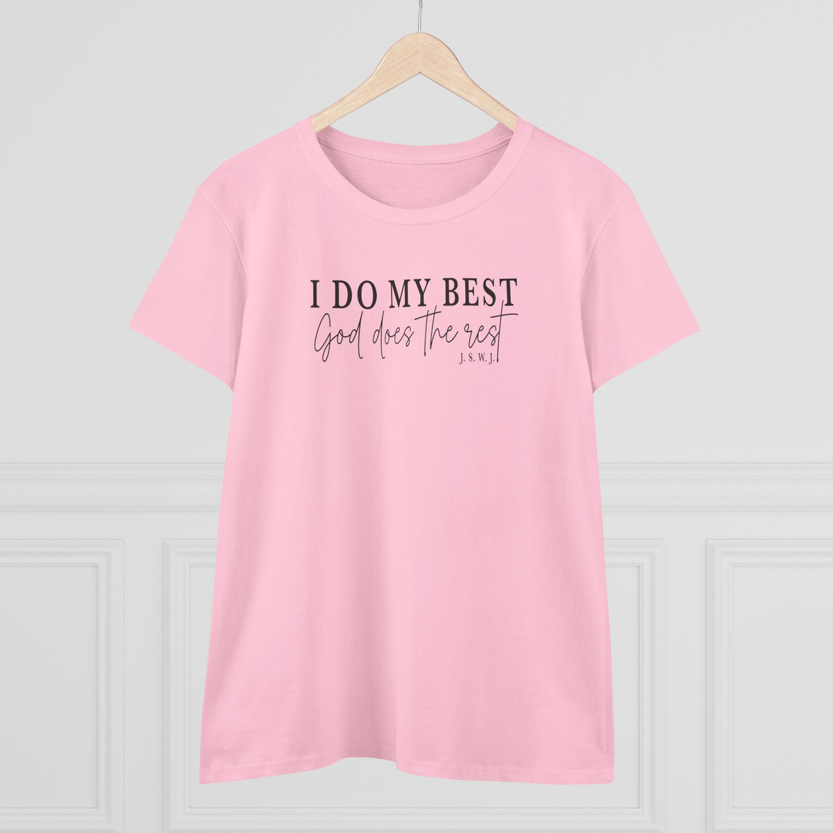 I Do My Best Tee — Inspirational Christian Women’s Cotton Shirt