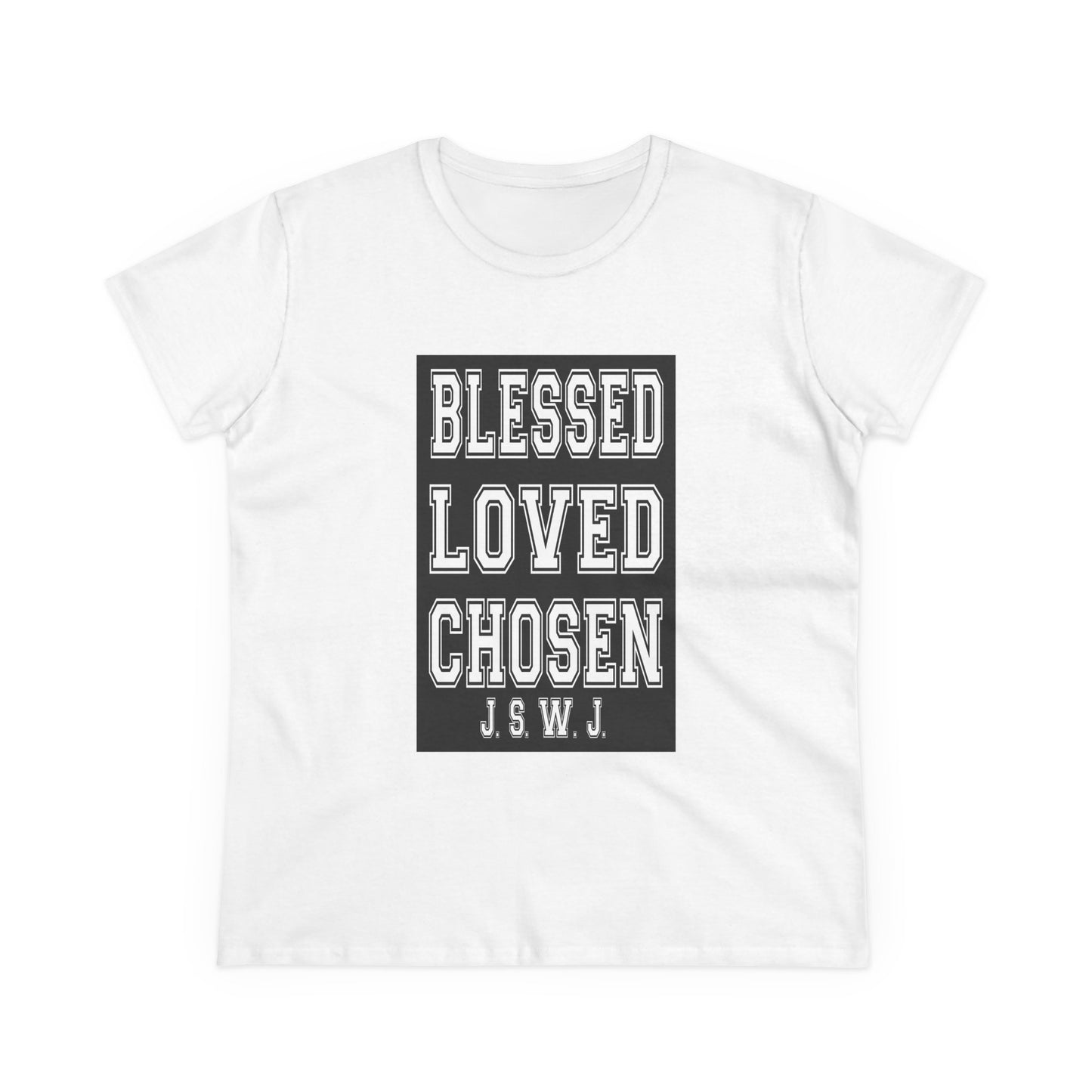 Women's Blessed Loved Chosen Tee