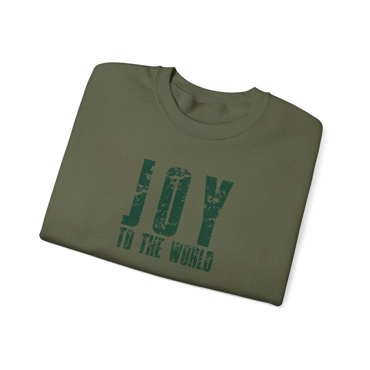 Joy to the World Christmas Crewneck Sweatshirt