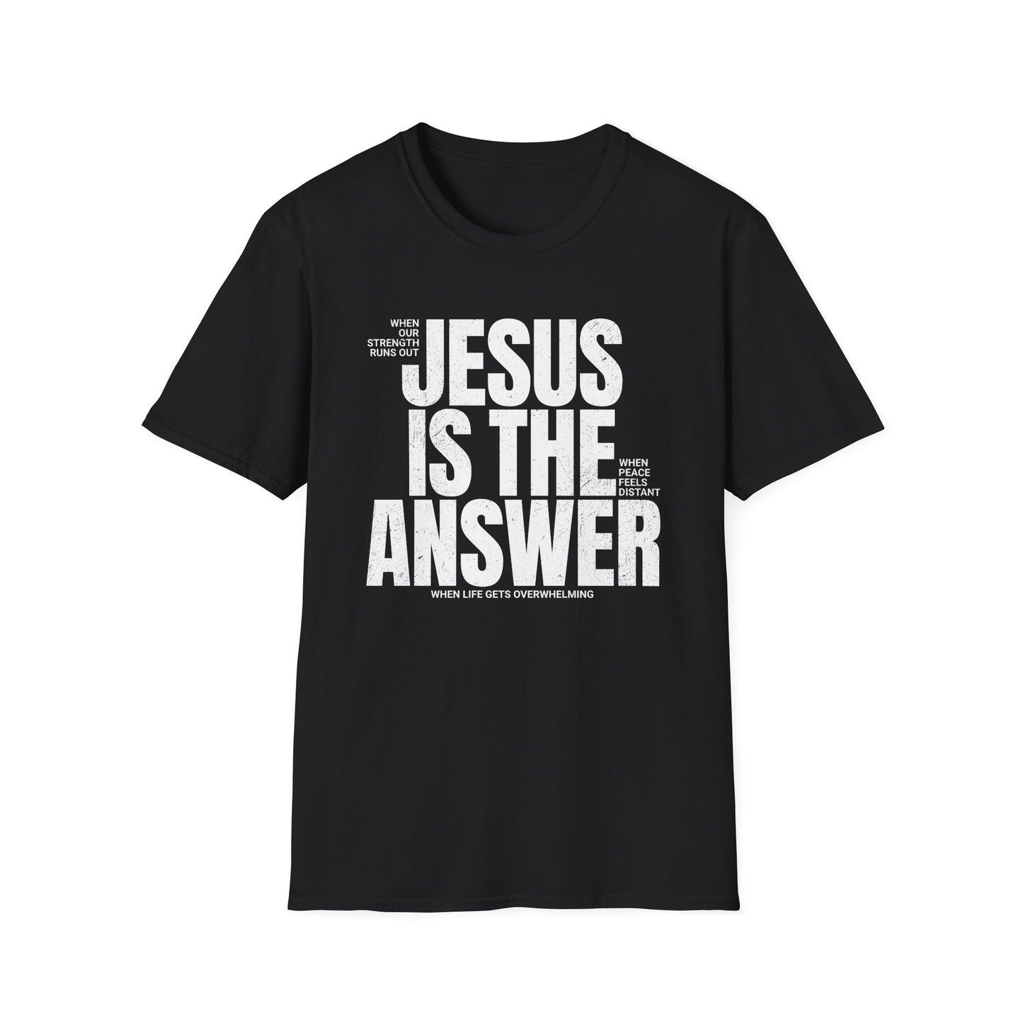 Jesus Is The Answer T-Shirt